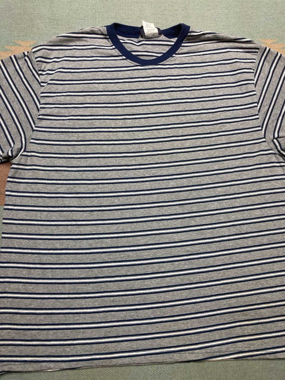 Vintage Vintage Faded glory striped t shirt surf skate soft worn XL Size US XL / EU 56 / 4 - 2 Thumbnail