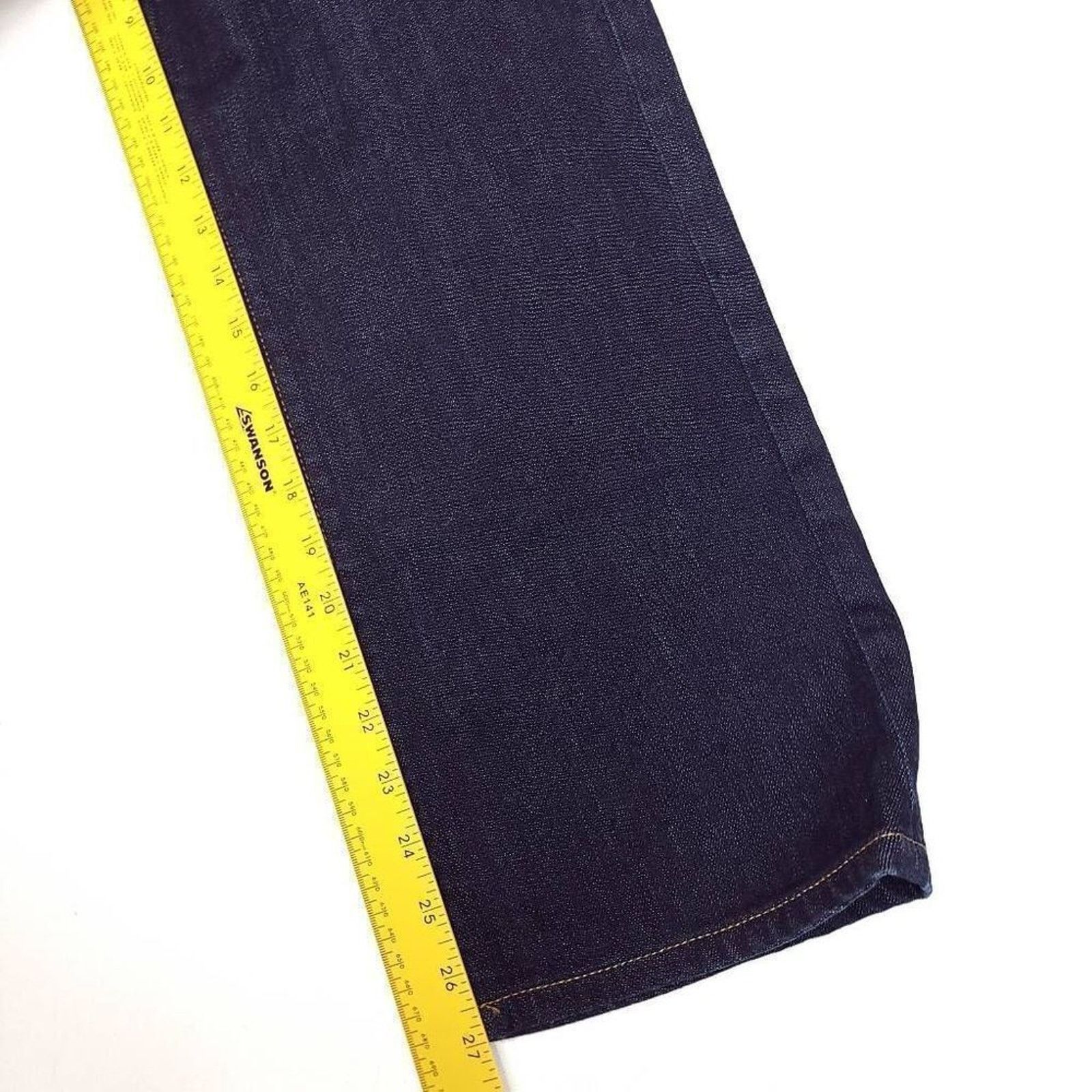 Fidelity Fidelity Impala Jeans 36x27 Blue Stretch Cotton Straight USA Size US 36 / EU 52 - 6 Thumbnail