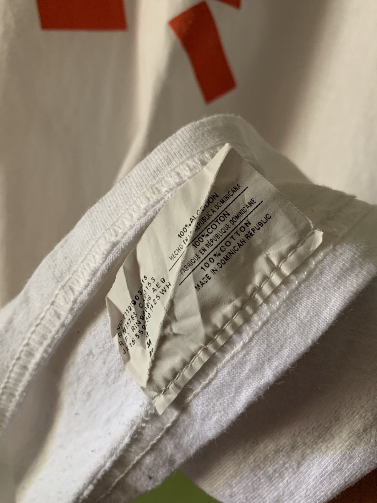 Virgil Abloh Virgil Abloh "figures of speech" Champion tee Size US M / EU 48-50 / 2 - 6 Thumbnail