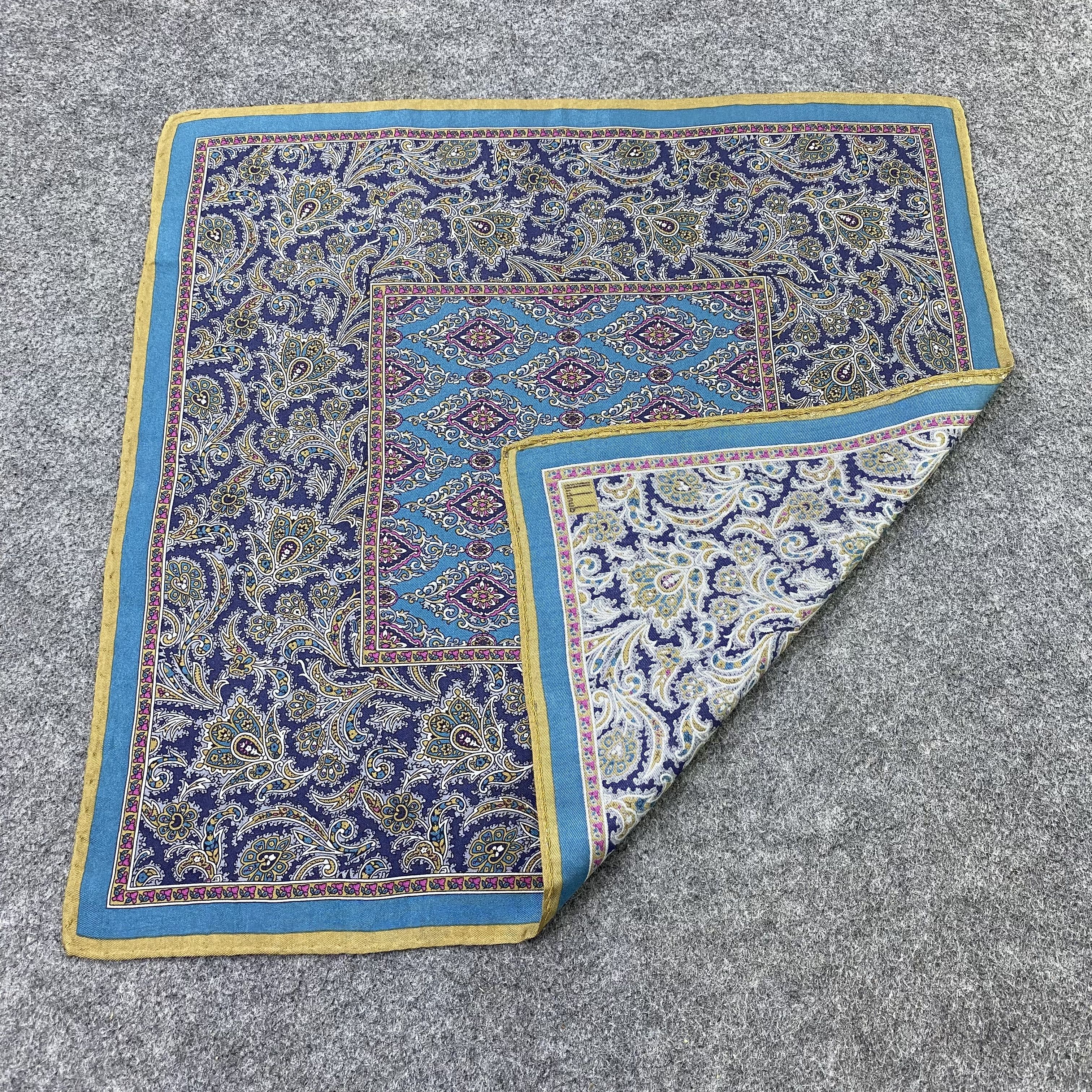 Alfred Dunhill Dunhill Handkerchief Neckerchief Bandana-B2044 Size ONE SIZE - 5 Thumbnail