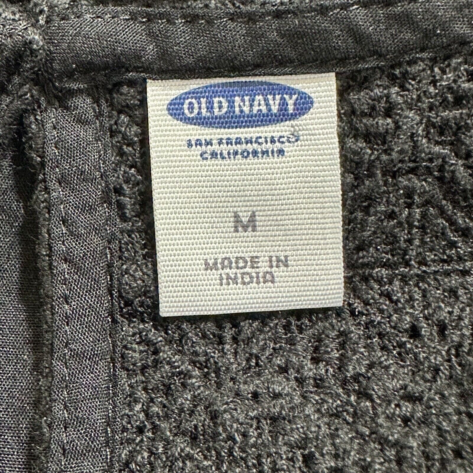 Old Navy Old Navy Medium A-Line Dress Lace Embroidery Trim Black Size M / US 6-8 / IT 42-44 - 3 Thumbnail
