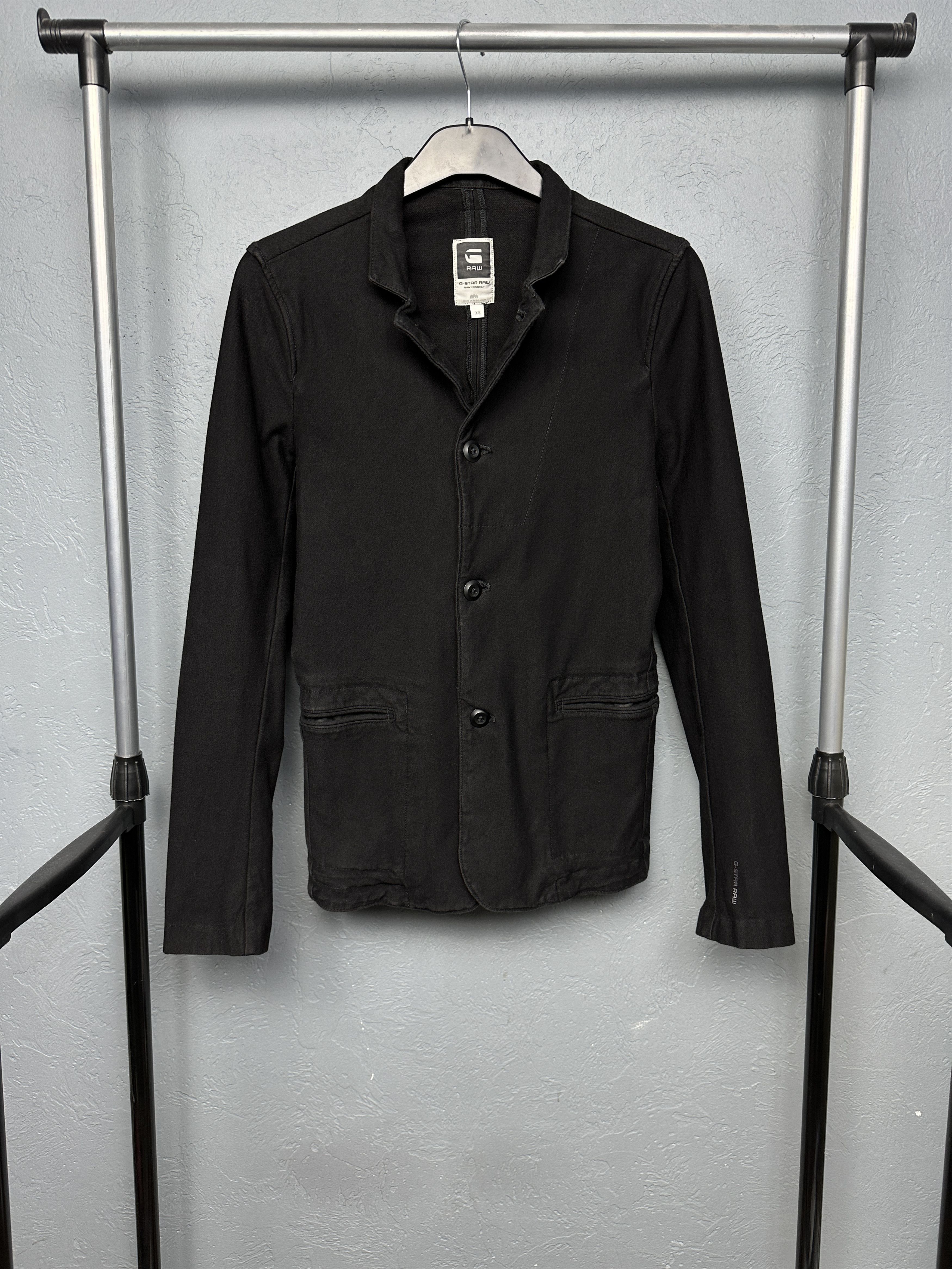 G-Star G Star Raw Mens Lockstart Blazer Jacket Size US XS / EU 42 / 0 - 1 Thumbnail