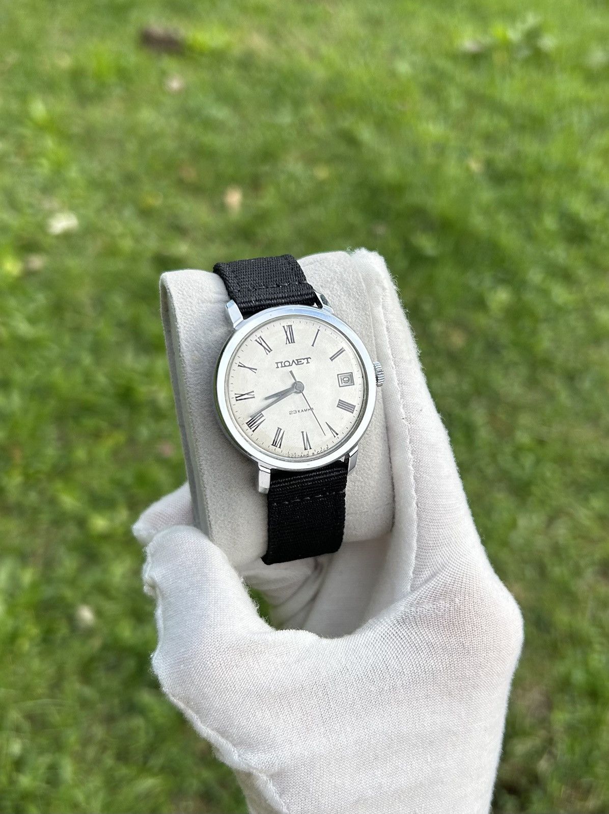 Vintage Vintage Watch Poljot USSR Automatic Automatic 1980s Size ONE SIZE - 12 Thumbnail