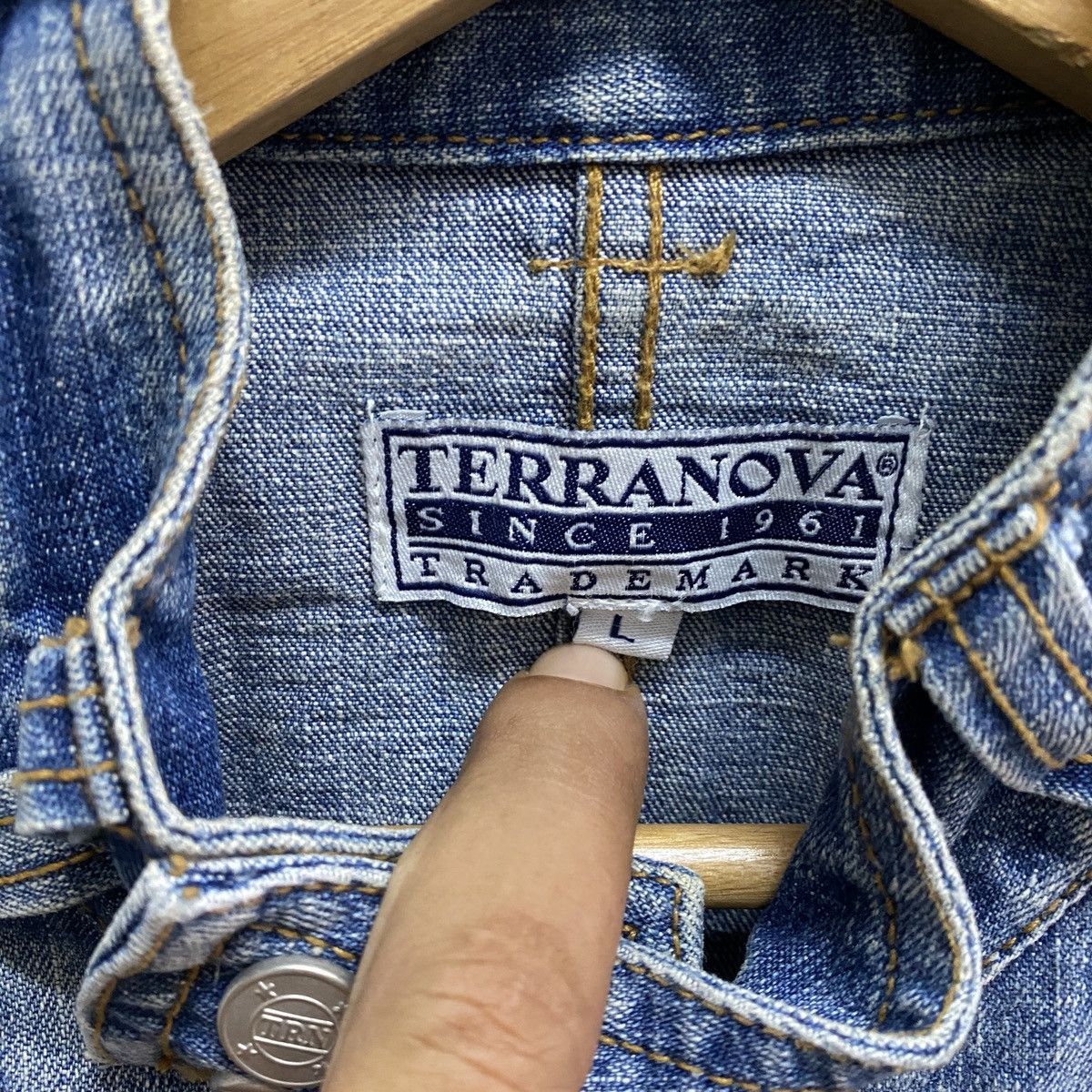 Other Vintage Terranova Trucker Jacket Size US L / EU 52-54 / 3 - 8 Thumbnail