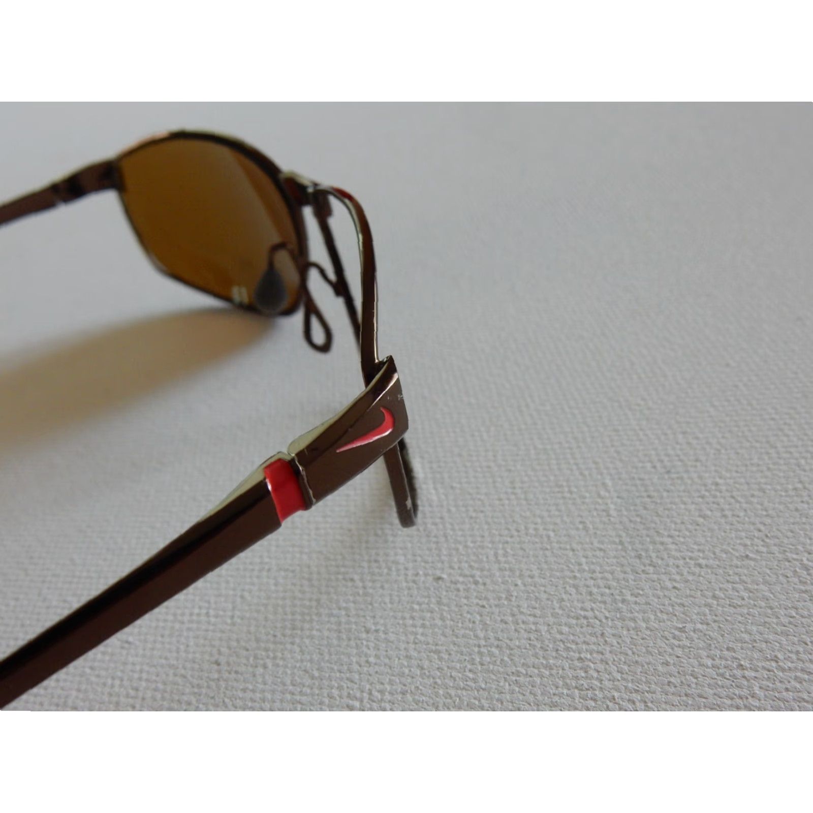 Nike Nike Men Sunglasses Frames Silver Scratched Arms Vintage Tour Evo744 220 603 Size ONE SIZE - 4 Thumbnail
