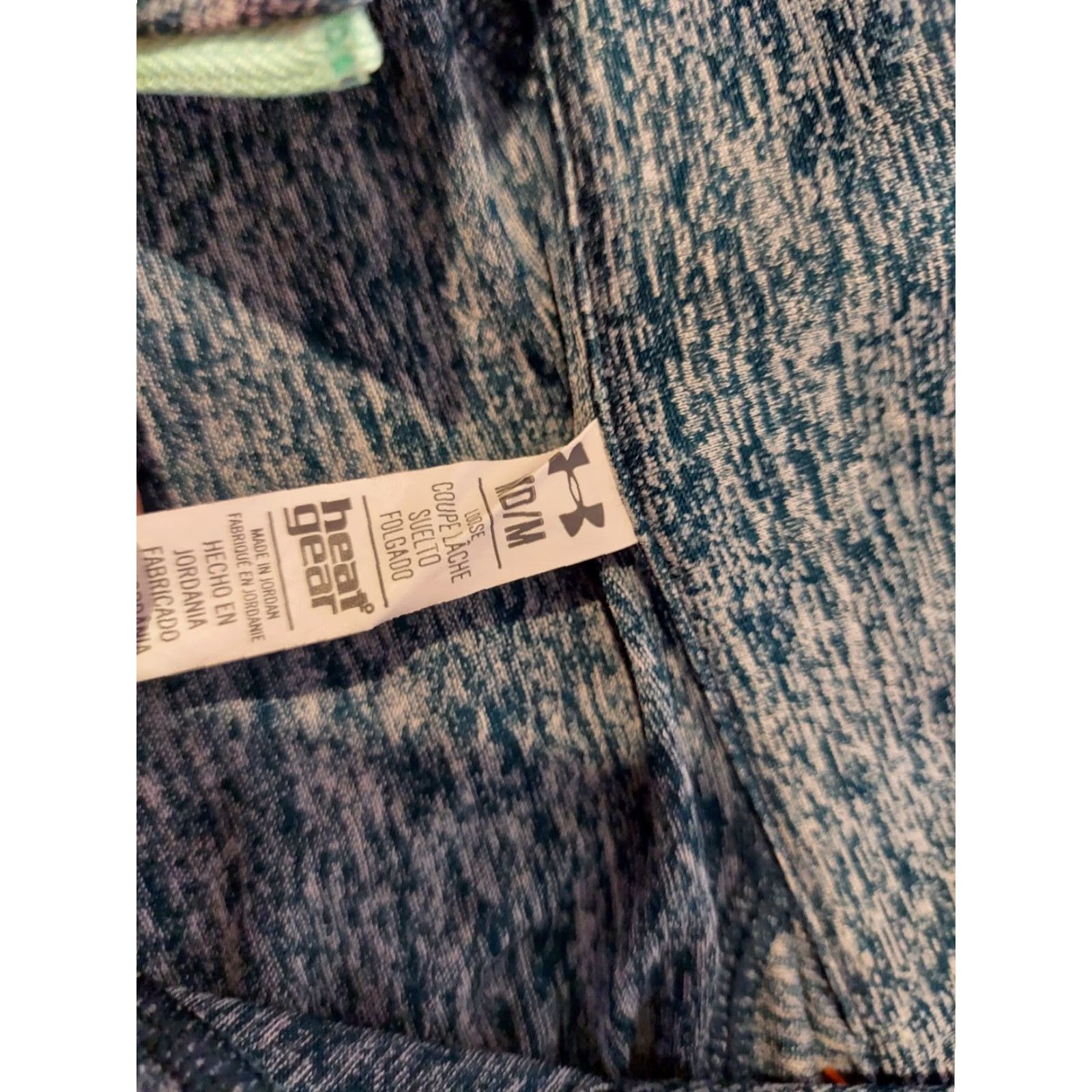 Under Armour Womens Under Armour Half Zip Shirt M Medium Blue Athletic Gym Workout Size M / US 6-8 / IT 42-44 - 3 Thumbnail