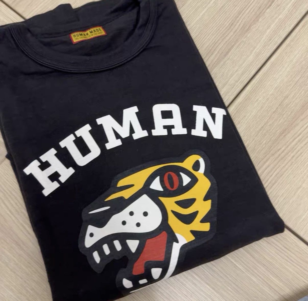 Human Made Human Made Tiger Head Slub Cotton Tee J44 Size US XXL / EU 58 / 5 - 5 Thumbnail