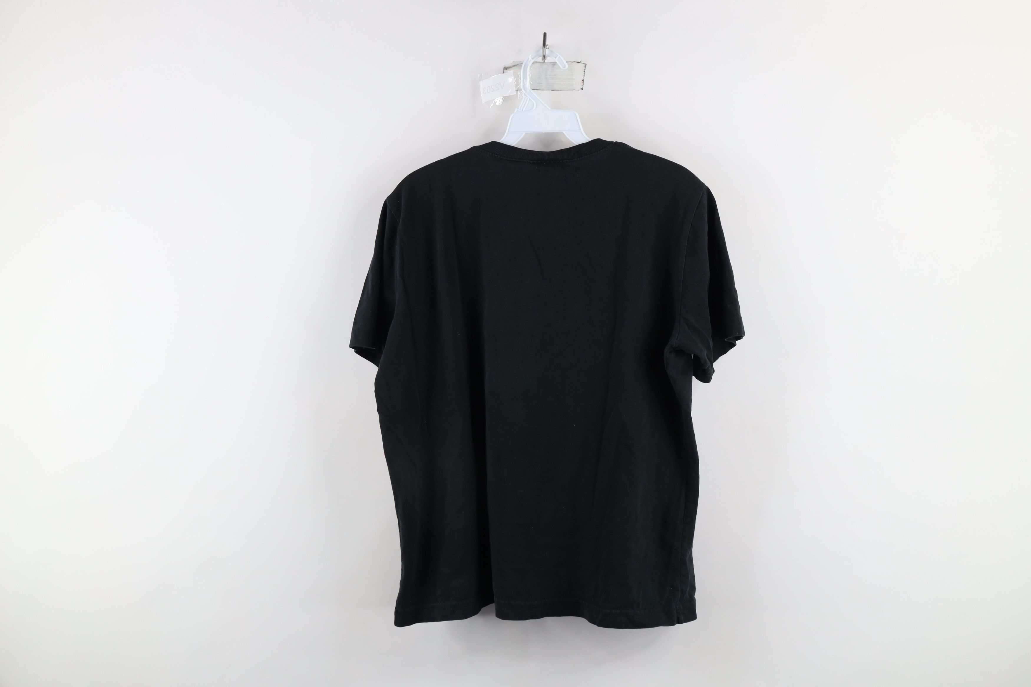 Vintage Vintage 90s Streetwear Short Sleeve T-Shirt Black Cotton Size L / US 10 / IT 46 - 7 Thumbnail