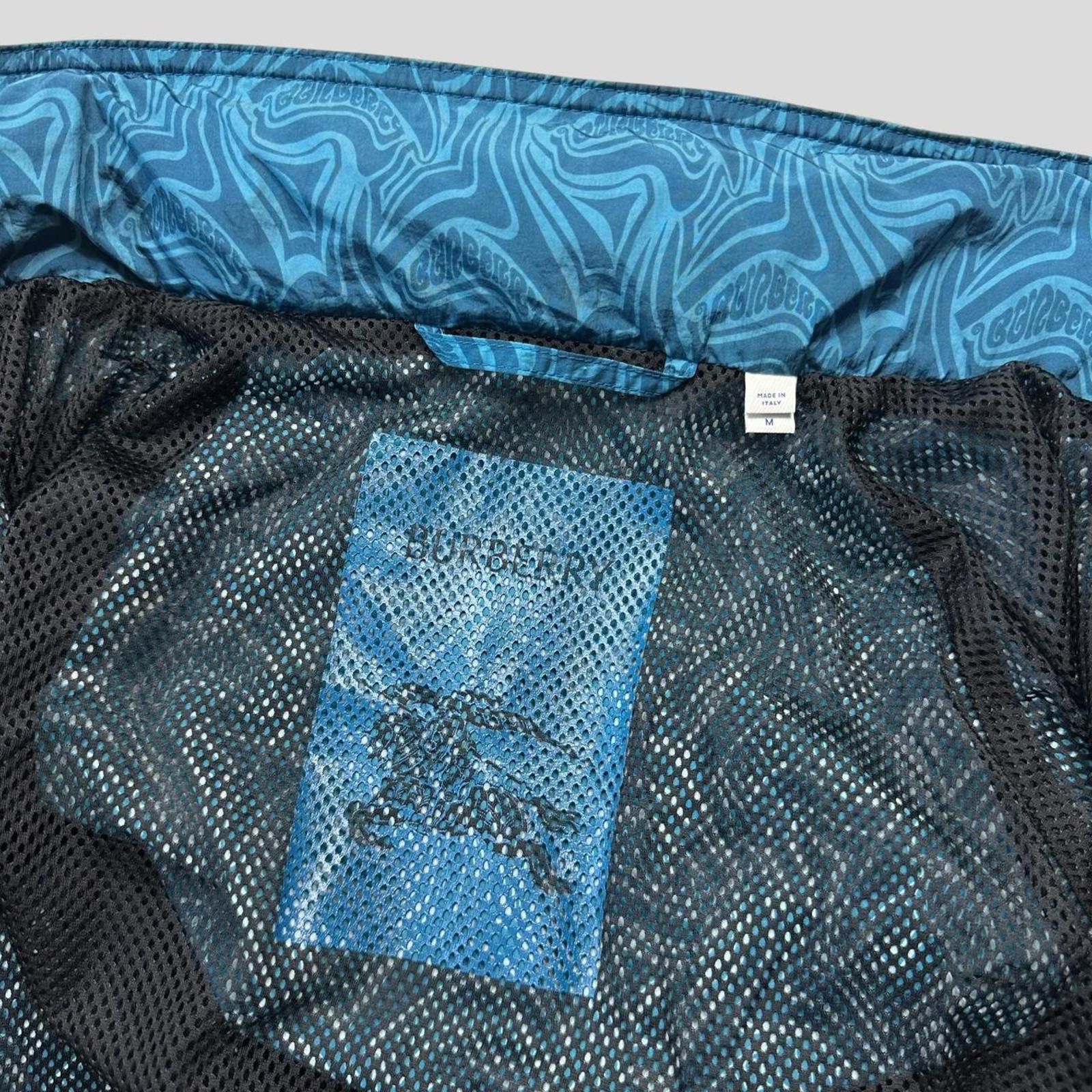 Burberry Burberry 2025 Unreleased SAMPLE Wave Print Logo Jacket - M/L Size US M / EU 48-50 / 2 - 7 Thumbnail