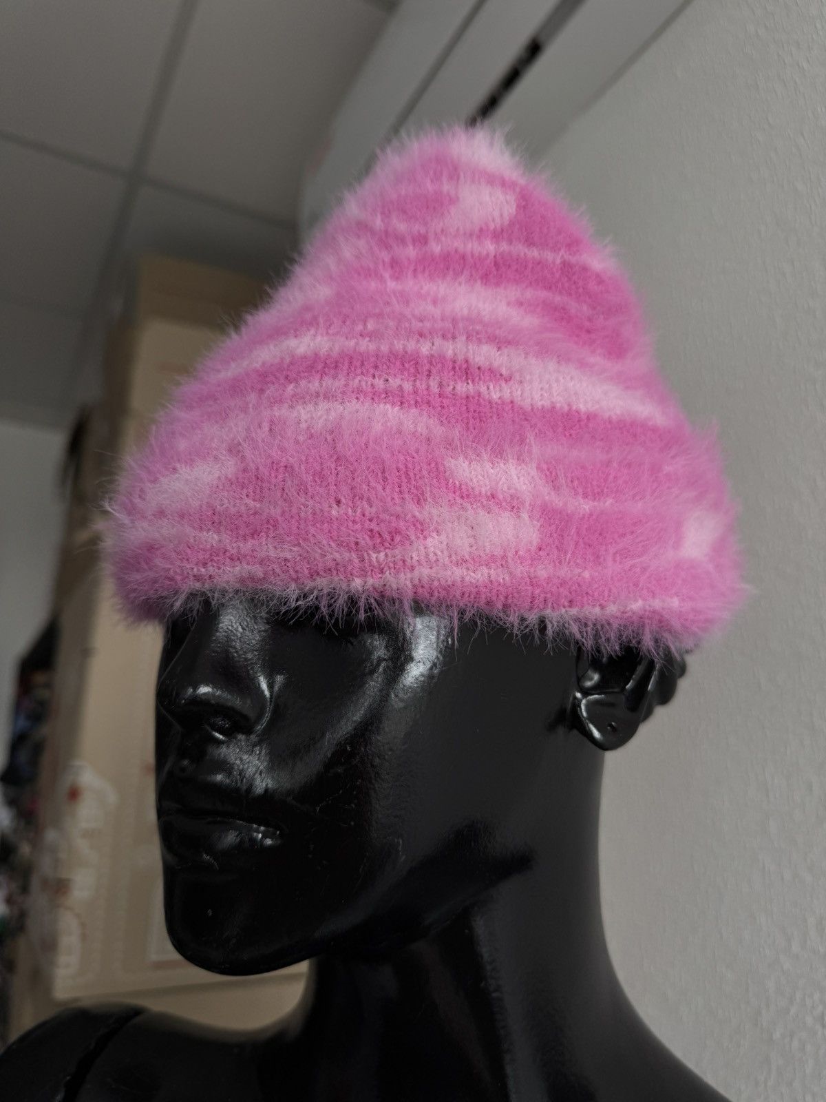 Japanese Brand Y2K like a fur, hat streetwear beanie Size ONE SIZE - 3 Thumbnail
