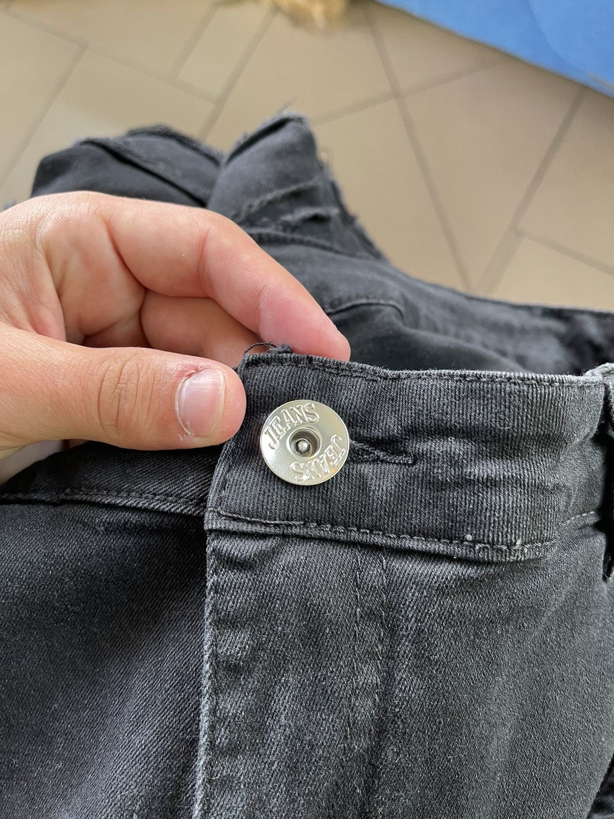 Japanese Brand VTG RICK OWENS BALENCIAGA STYLE Y2K JEANS 90S Size US 34 / EU 50 - 13 Thumbnail