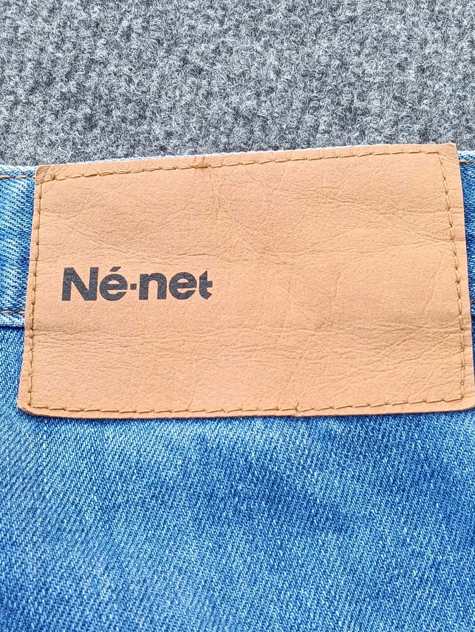 Ne-Net Né-net Selvedge by issey miyake Graphic Patch Denim Jeans Size US 31 - 10 Thumbnail