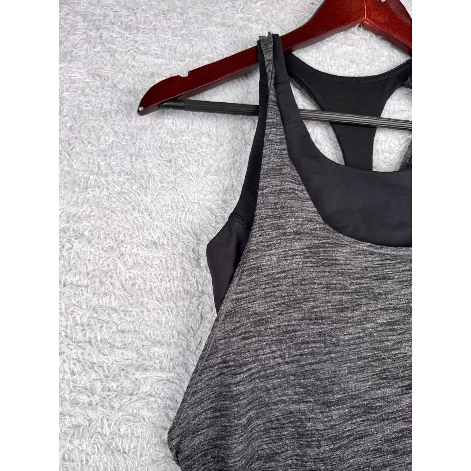 Lululemon Lululemon Shirt Women 8 Gray Tank Seriously Light Luon Twist and Toil W1NFKS Size M / US 6-8 / IT 42-44 - 2 Thumbnail