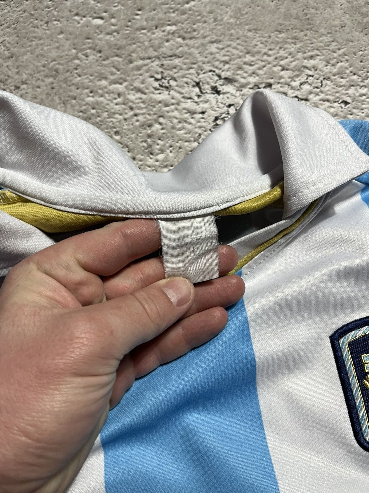 Other World Cup Argentina 10 Messi Soccer Football Jersey Home L Size US L / EU 52-54 / 3 - 5 Thumbnail