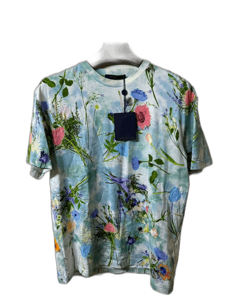 Louis Vuitton Louis Vuitton Floral Short Sleeve Shirt Size US M / EU 48-50 / 2 - 1 Thumbnail