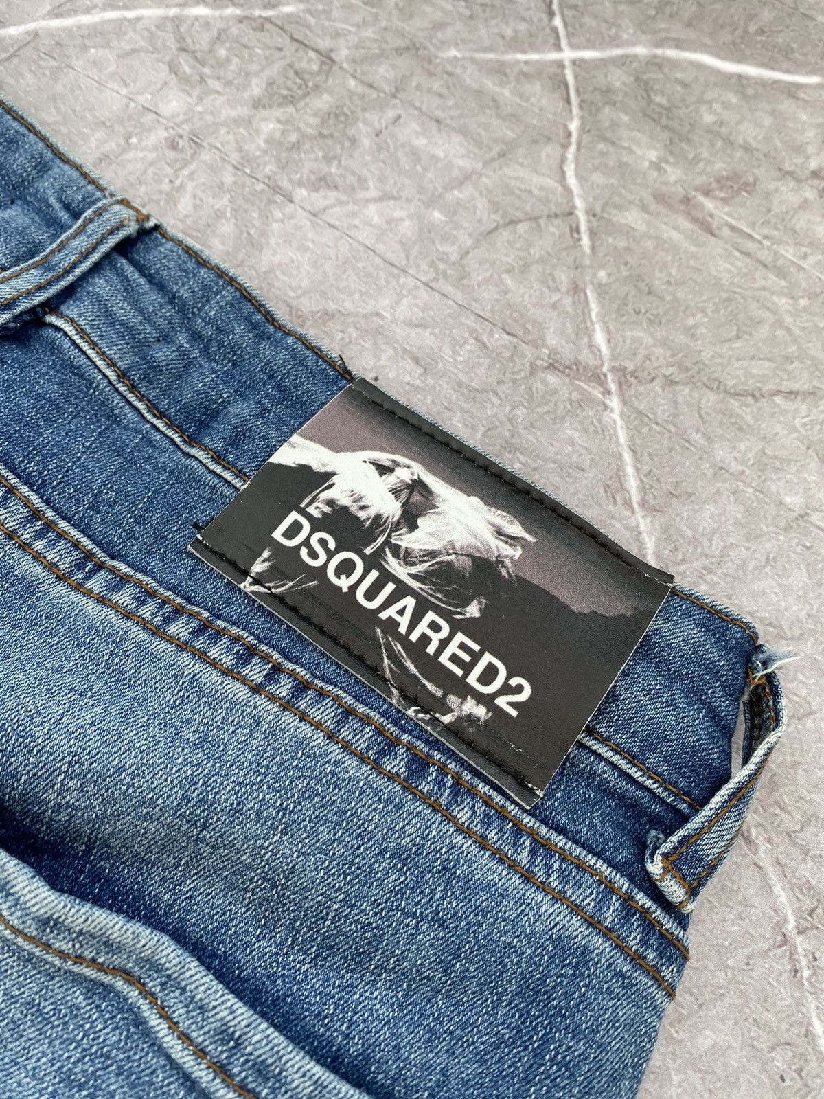 Dsquared2 Rare Dsquared2 Jeans Distressed Skinny Fit Made in Italy Size US 33 - 5 Thumbnail