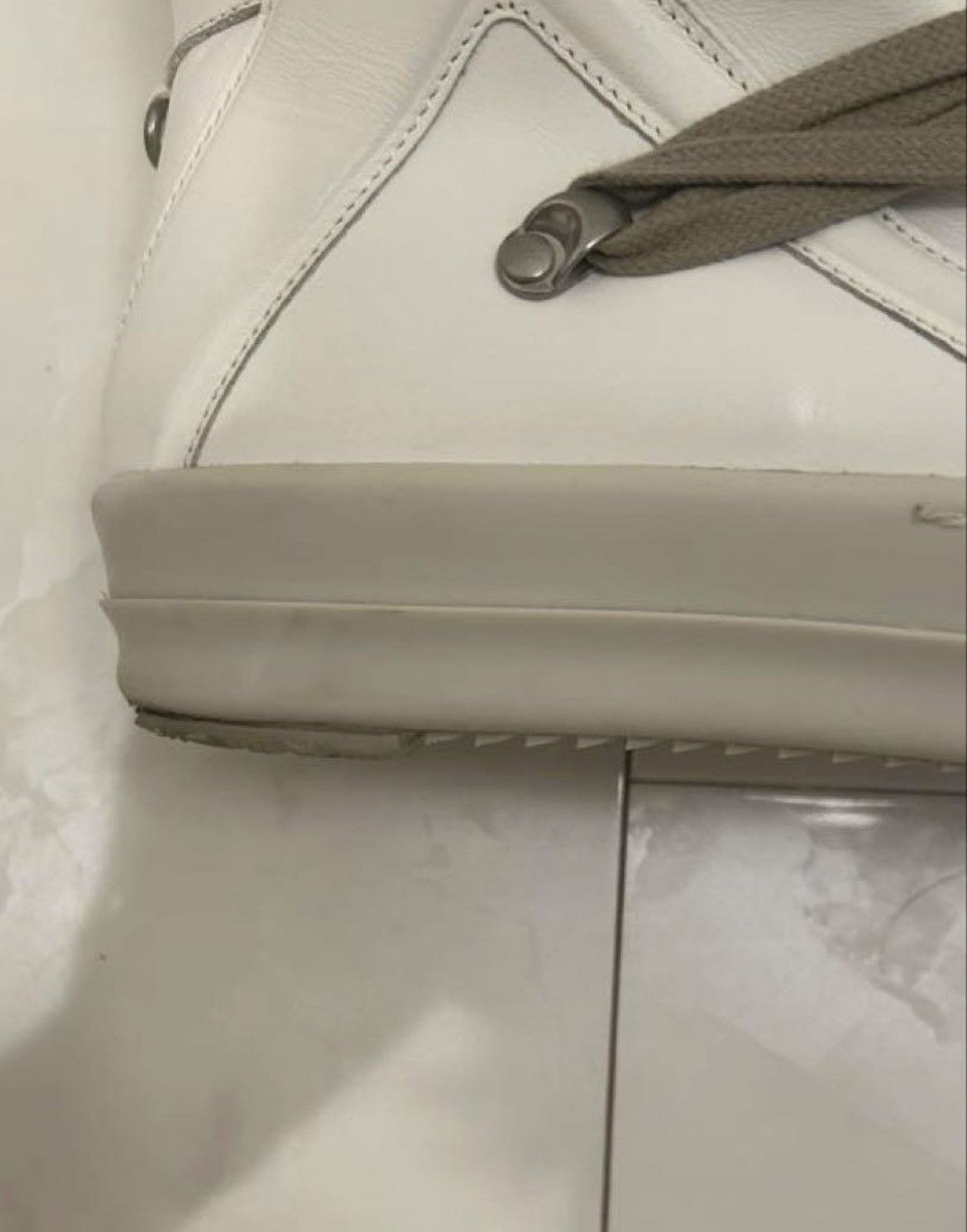 Rick Owens rick owens megalace geobasket Size US 11.5 / EU 44-45 - 5 Thumbnail