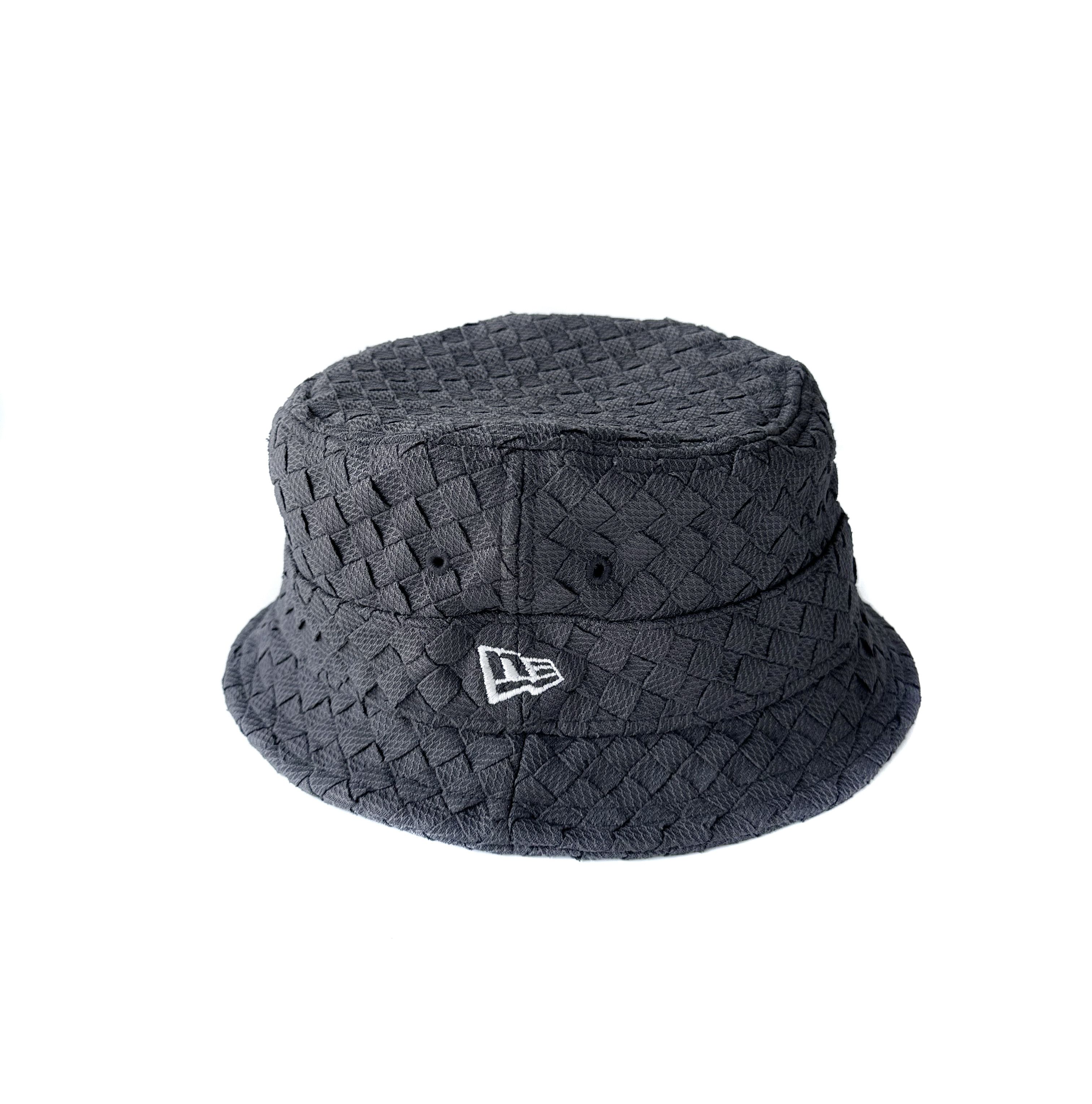 New Era New Era grey wicker bucket hat Size ONE SIZE - 1 Thumbnail