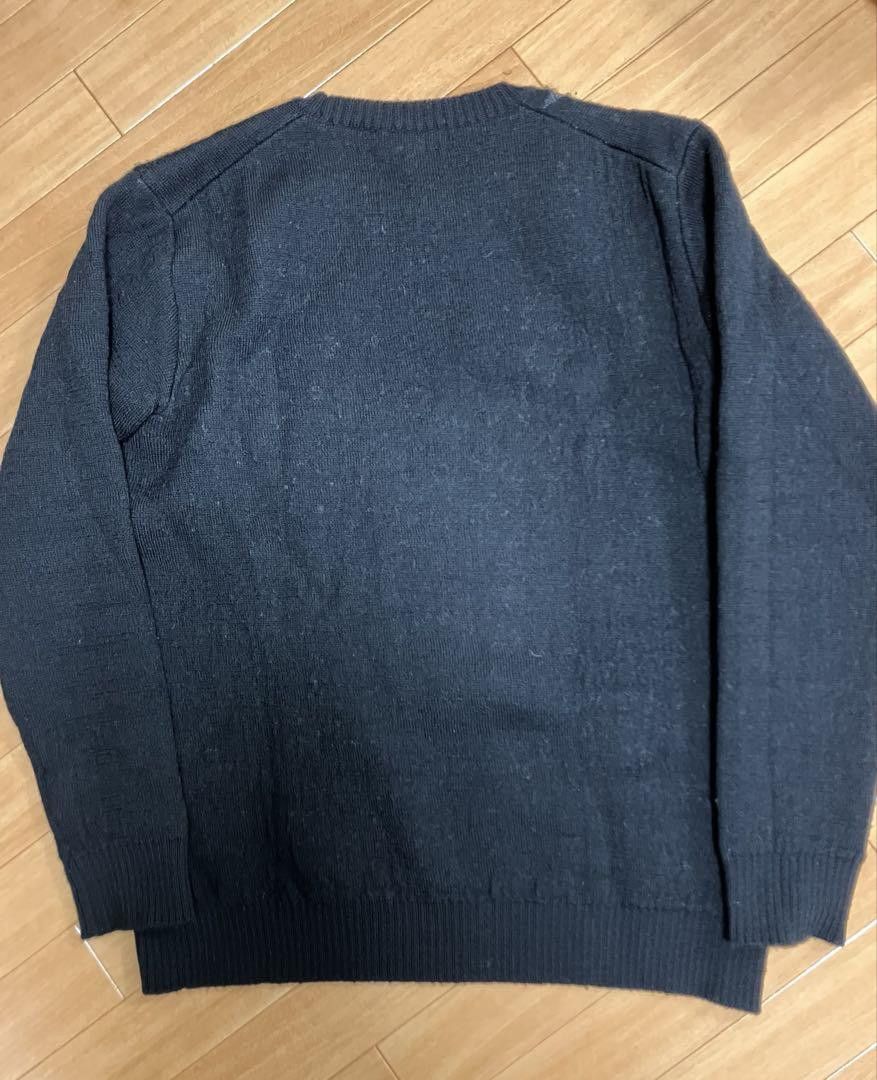 Yohji Yamamoto yohji yamamoto pour homme 15aw wool/damaged/knit Size US L / EU 52-54 / 3 - 4 Thumbnail