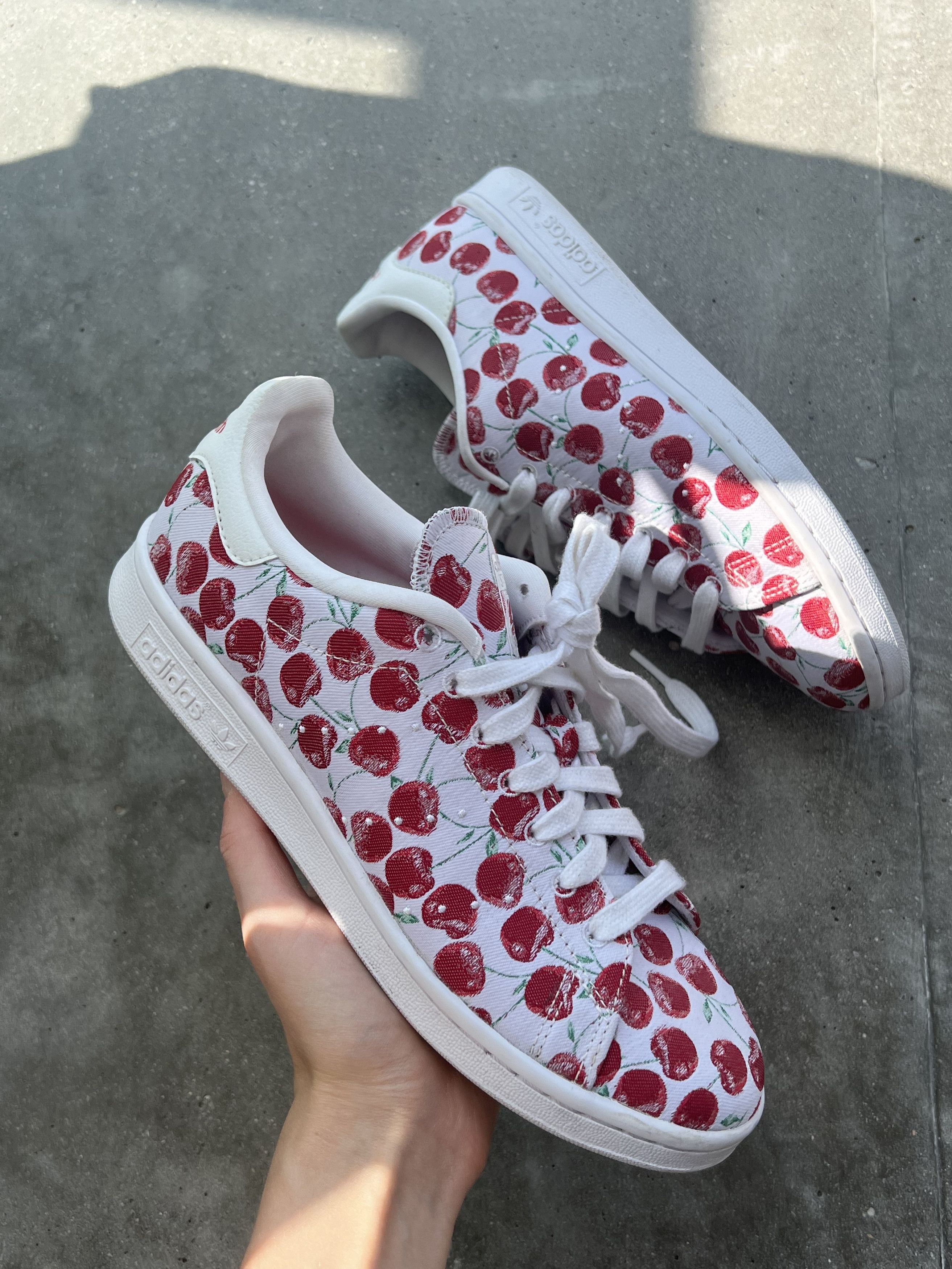 Adidas adidas stan smith SAMPLE sneakers cherries cherry Size US 7.5 / IT 37.5 - 2 Thumbnail