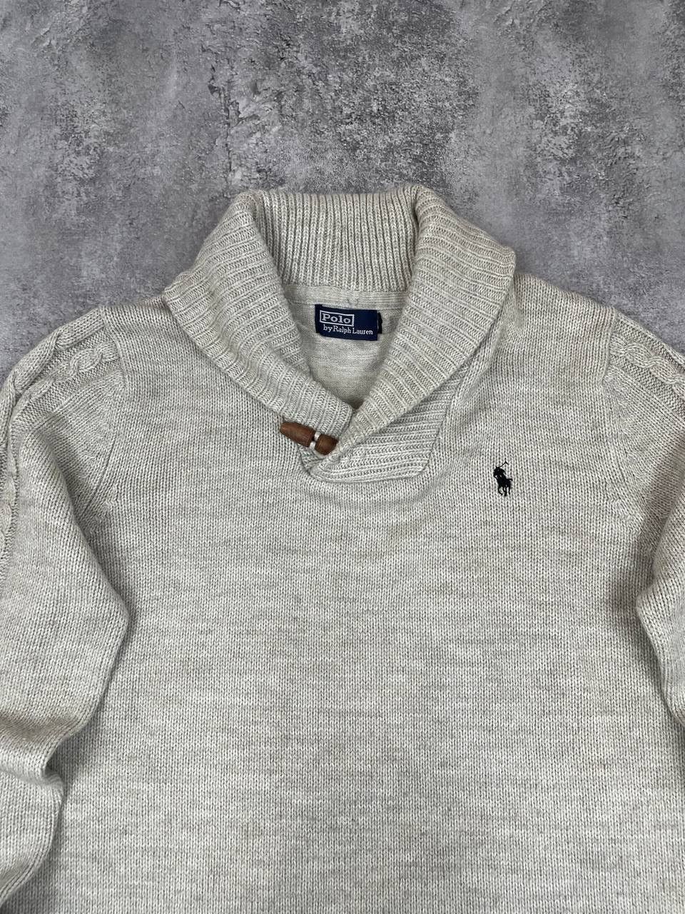Polo Ralph Lauren Polo Ralph Lauren Men VintageShawl Collar Cable Knit Sweater Size US L / EU 52-54 / 3 - 2 Thumbnail