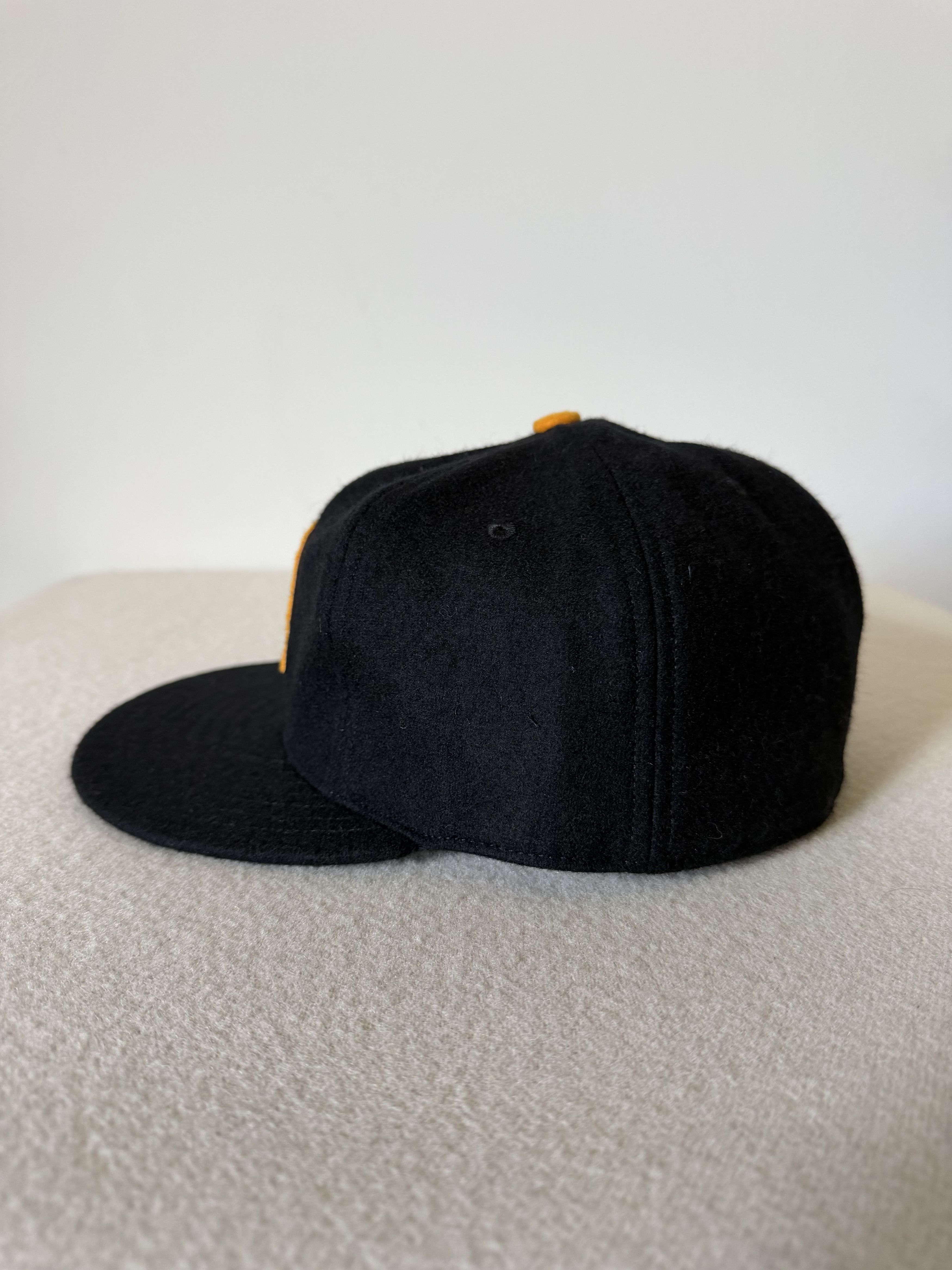Ebbets Field Flannels 7 3/8 Ebbets Field 1953 Pittsburgh Hornets Wool Hat Size ONE SIZE - 3 Thumbnail