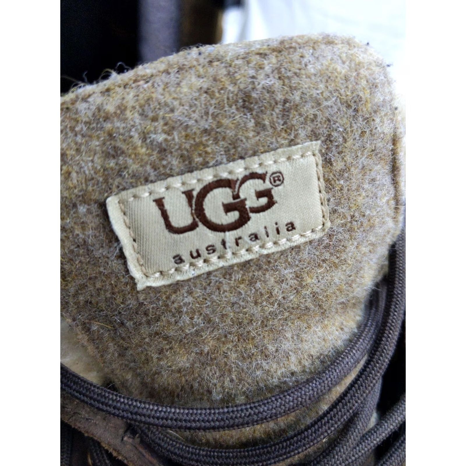 Ugg UGG Boots Womens Size 8 Brown Leather Shearling Waterproof Winter Snow Boot Size US 8 / IT 38 - 7 Thumbnail