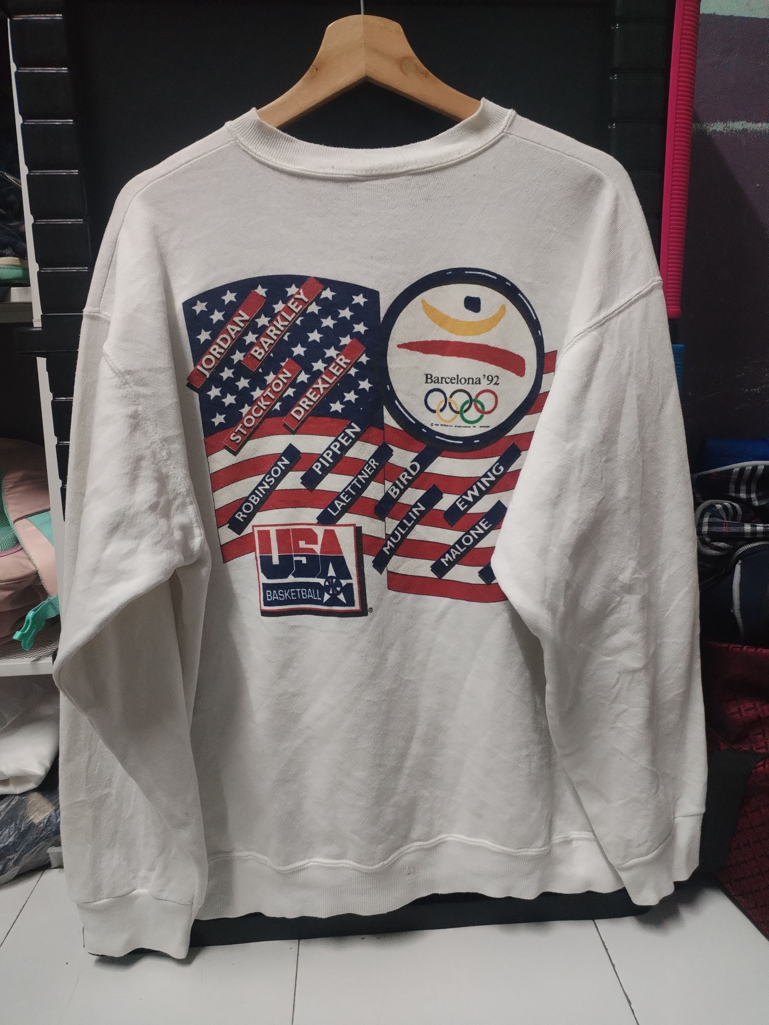Vintage VINTAGE 1992 VINTAGE OLYMPIC SUMMER GAMES VERY RARE Size US L / EU 52-54 / 3 - 2 Thumbnail