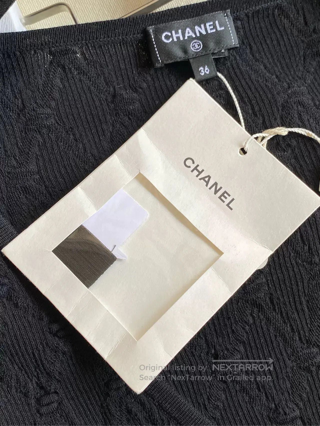Chanel Chanel 24S Black Bow Crystal Cardigan. Size US S / EU 44-46 / 1 - 4 Thumbnail