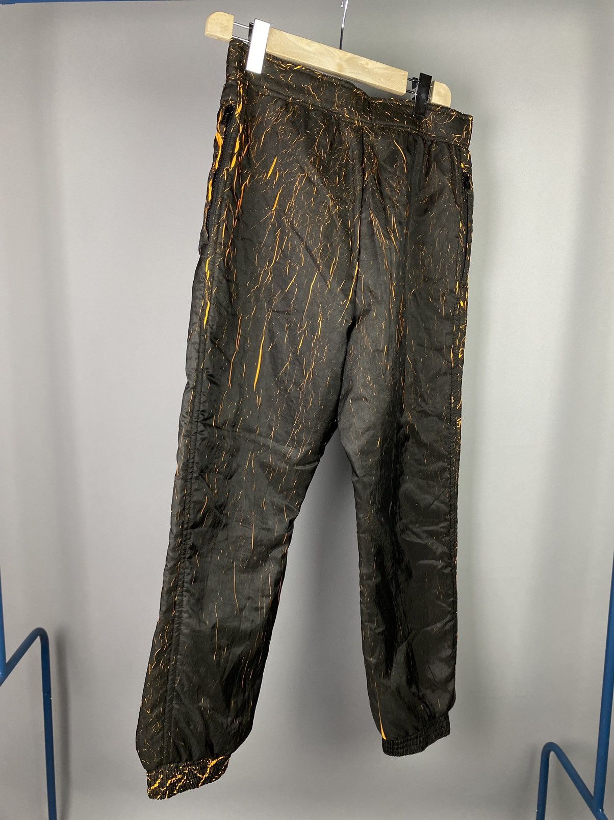 Japanese Brand × Vintage Vintage Graphic Nylon Pants with Abstract Orange Pattern Size US 32 / EU 48 - 10 Thumbnail