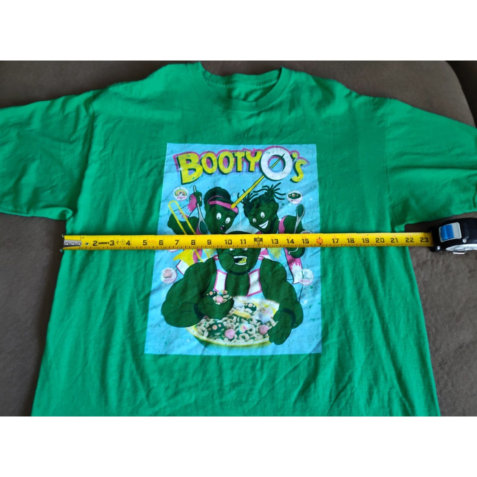 Vintage VINTAGE WWE SHIRT Men XL/XXL Green Graphic Tee WWE Logo 2010s Wrestling Mens Large Graphic Tee Size US XL / EU 56 / 4 - 8 Thumbnail