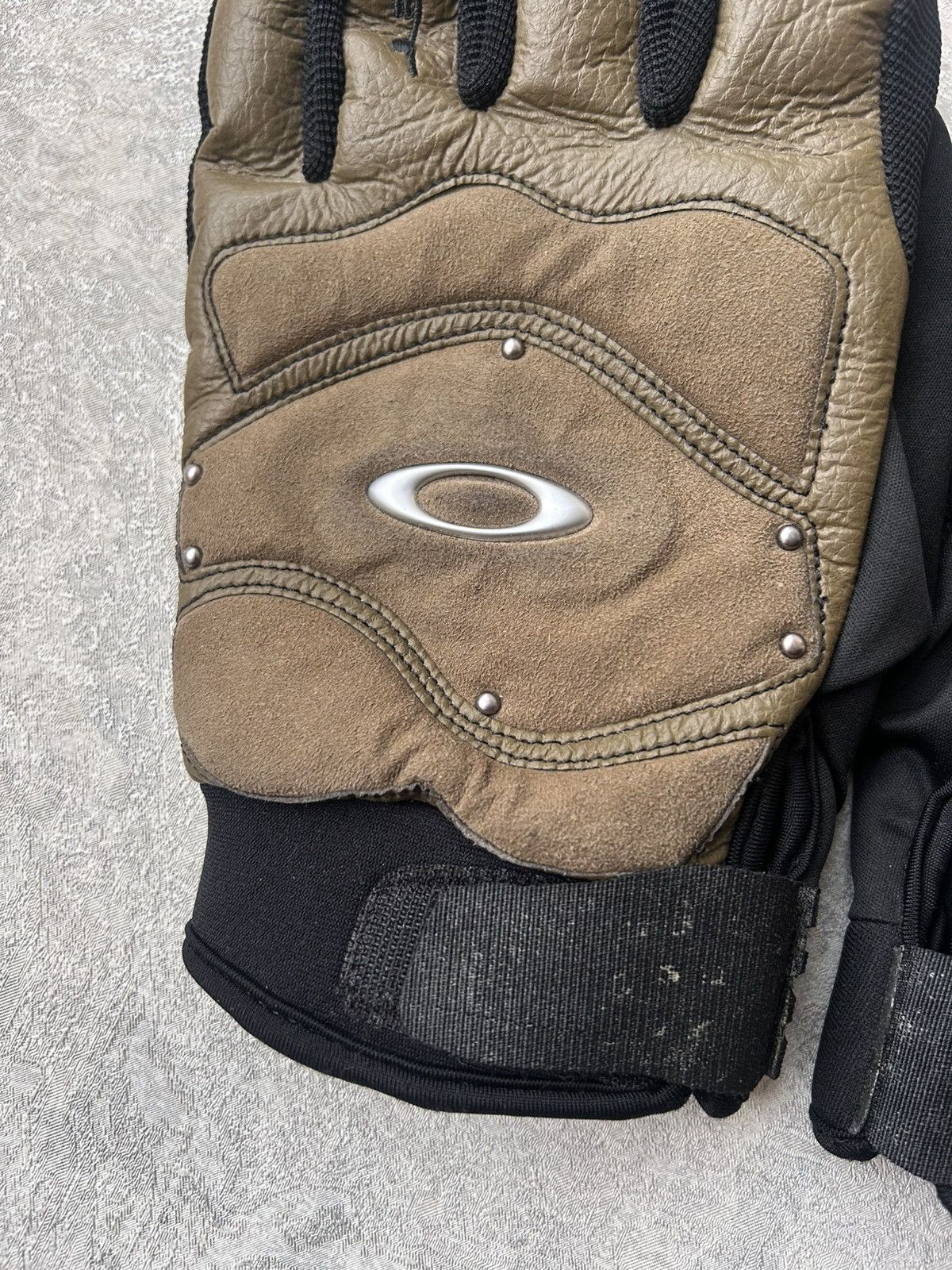 Vintage Vintage Oakley Factory Pilot Tactical Leather Gloves Size ONE SIZE - 7 Thumbnail