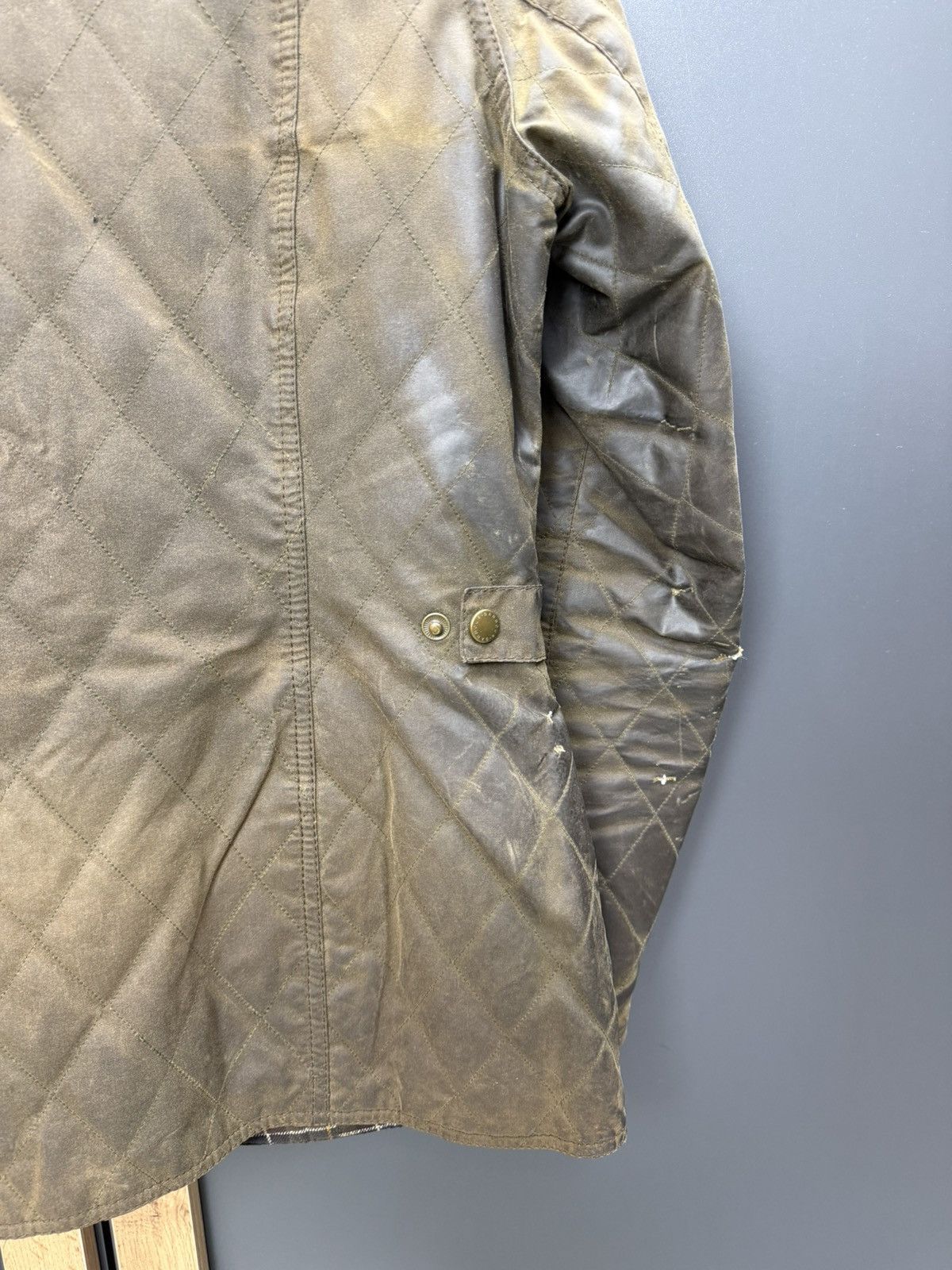 Barbour Barbour Quilted Utility Wax Jacket Size 14 Size L / US 10 / IT 46 - 12 Thumbnail