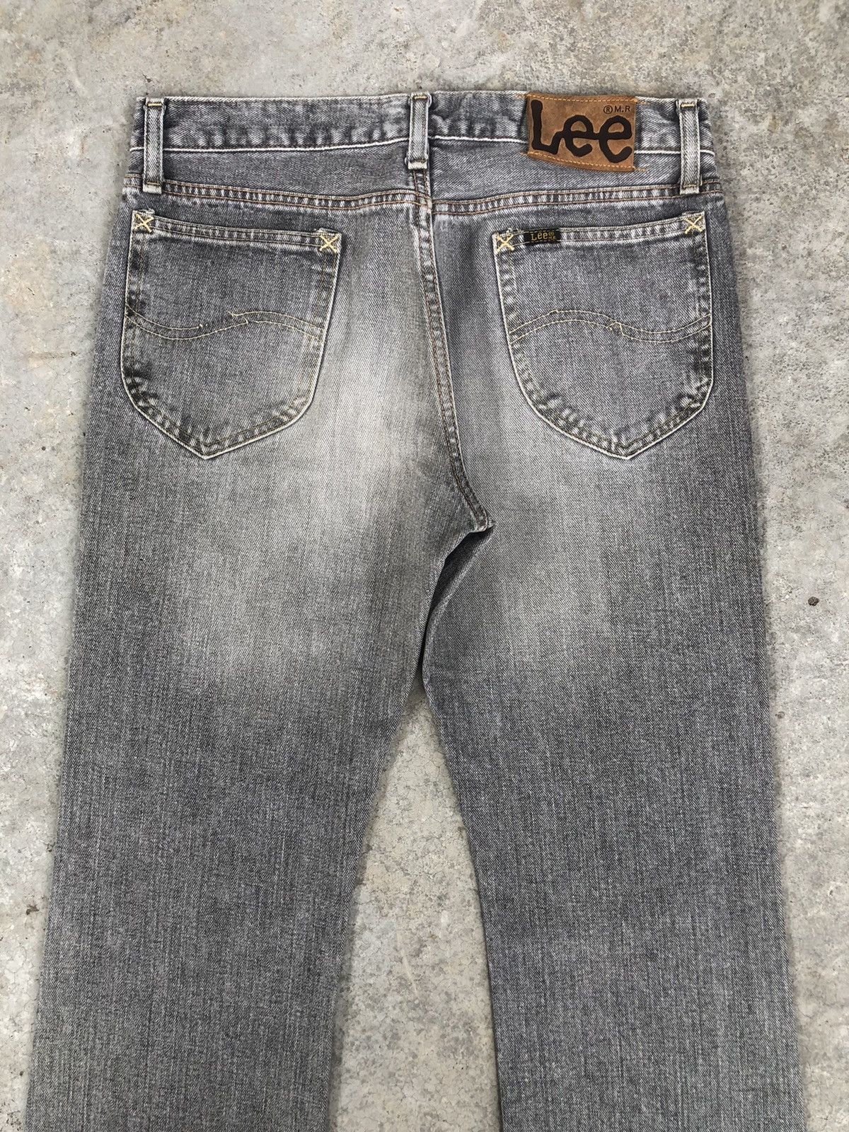 If Six Was Nine Japanese Lee Flared Jeans Distressed Jeans Size US 31 - 8 Thumbnail