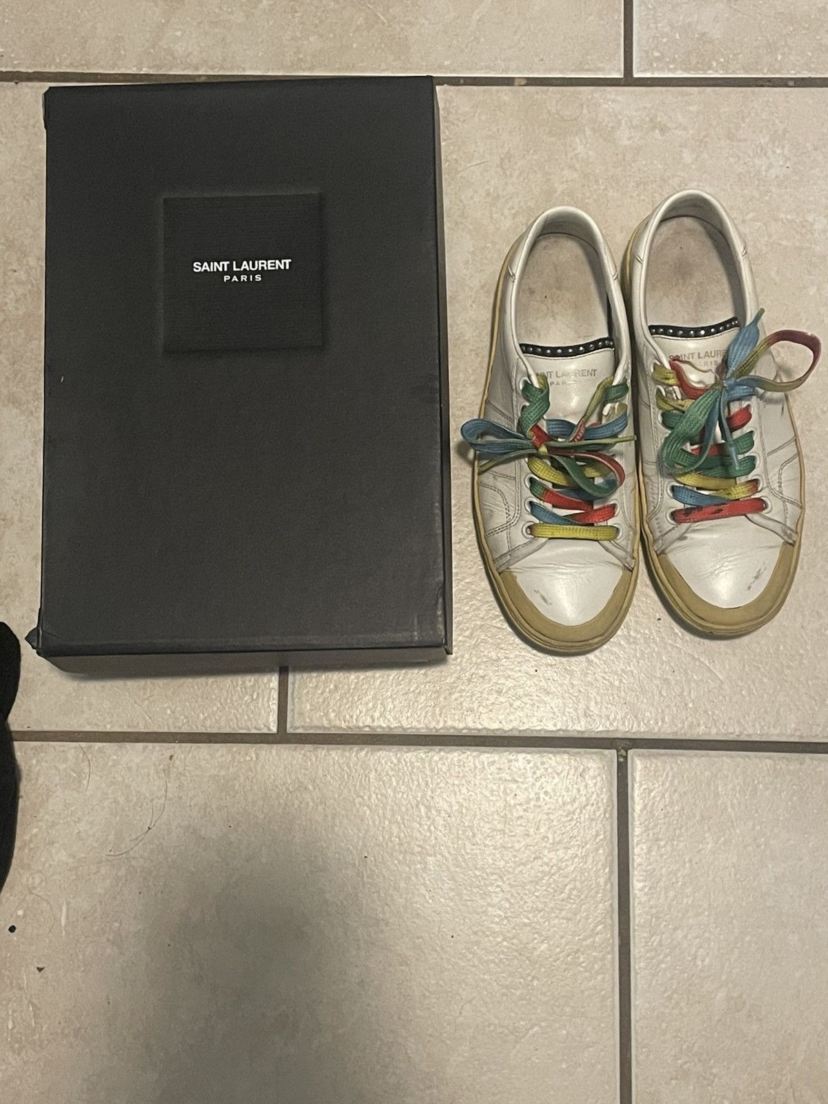 Saint Laurent Paris Saint laurent paris ss16 surf sound low sl/37 runway sneaker Size US 6.5 / EU 39-40 - 2 Thumbnail