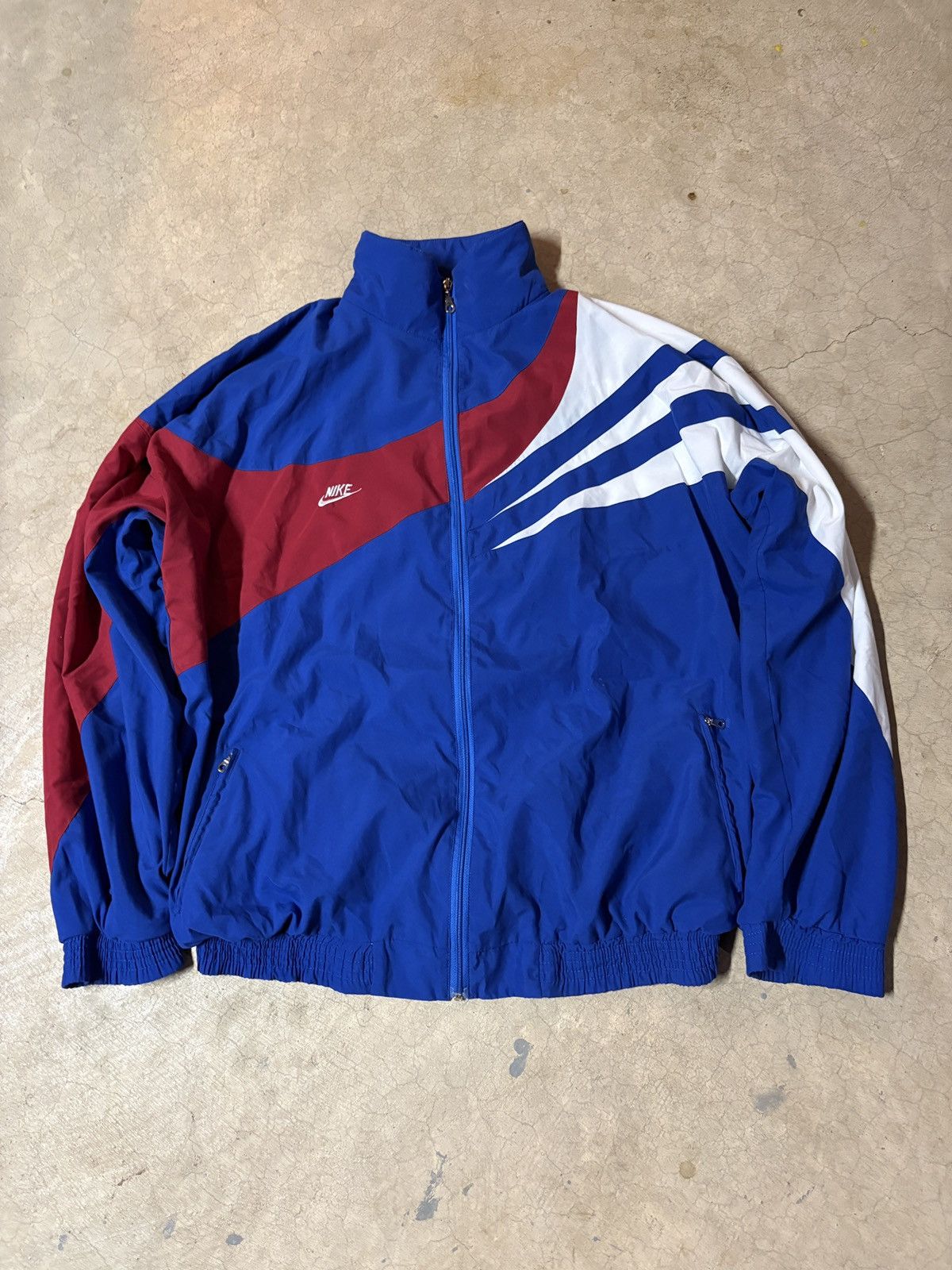 Nike Vintage 00’s Nike Full Zip Up Windbreaker USA Size XL Size US XL / EU 56 / 4 - 1 Thumbnail