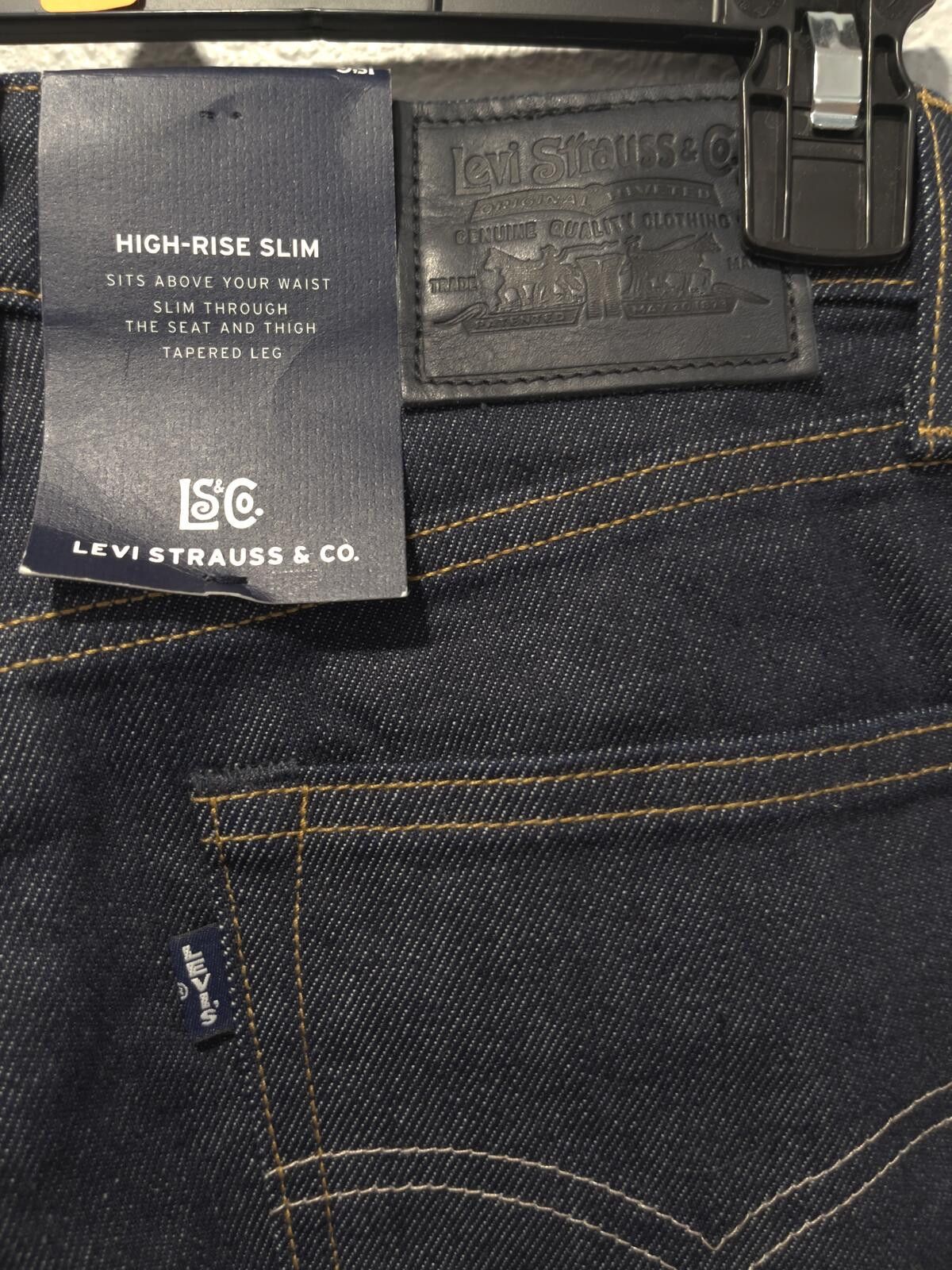 Levi's Levi's Japanese Selvedge High Rise Slim Jeans 27x31 NWT $248 Size 27" / US 4 / IT 40 - 4 Thumbnail