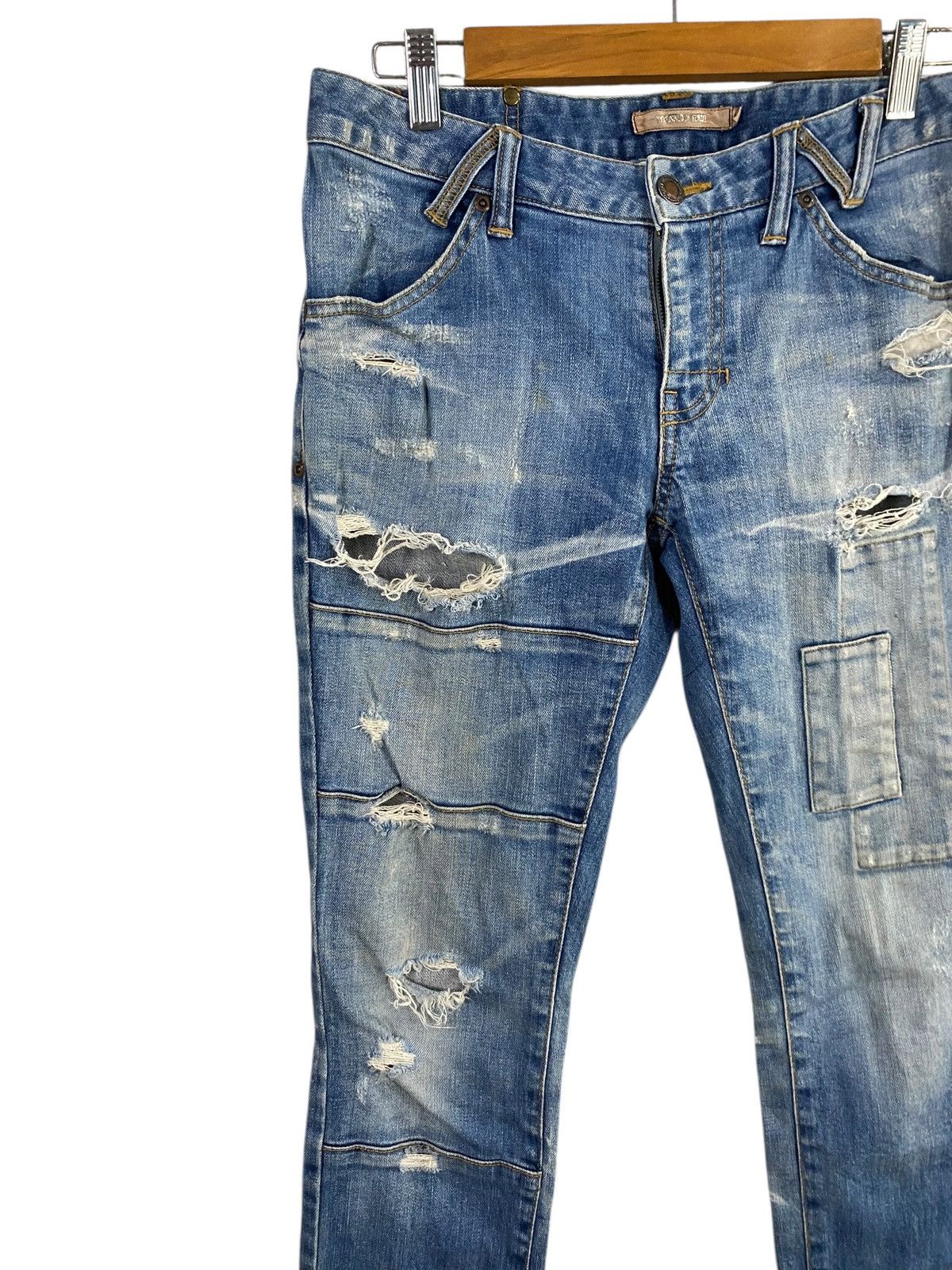 Tornado Mart Vintage tornado mart japan distressed denim Size US 31 - 4 Thumbnail