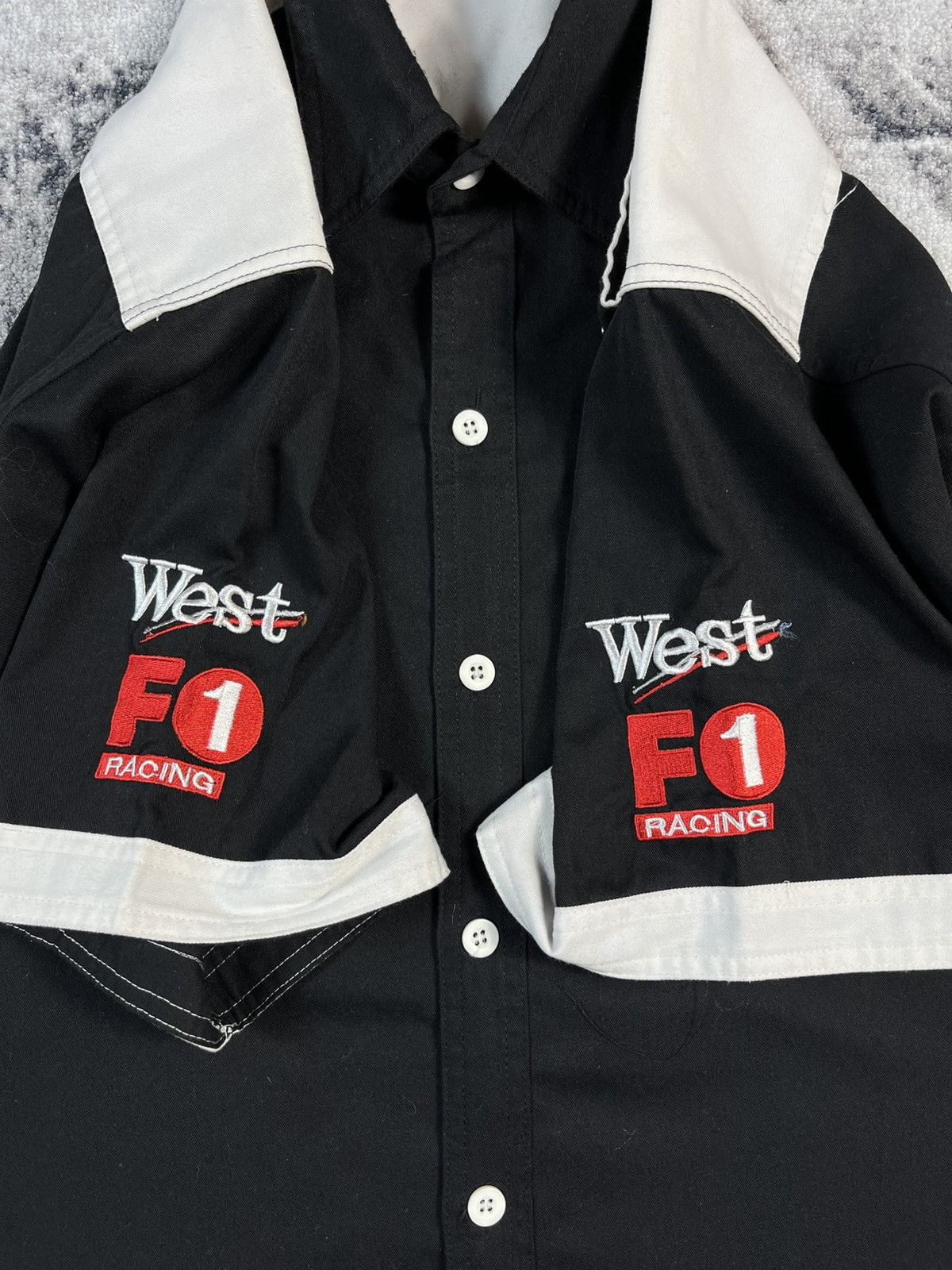 Mercedes-Benz Mercedes Benz West Racing Shirt F1 Vintage Y2K XXL Size US XXL / EU 58 / 5 - 7 Thumbnail