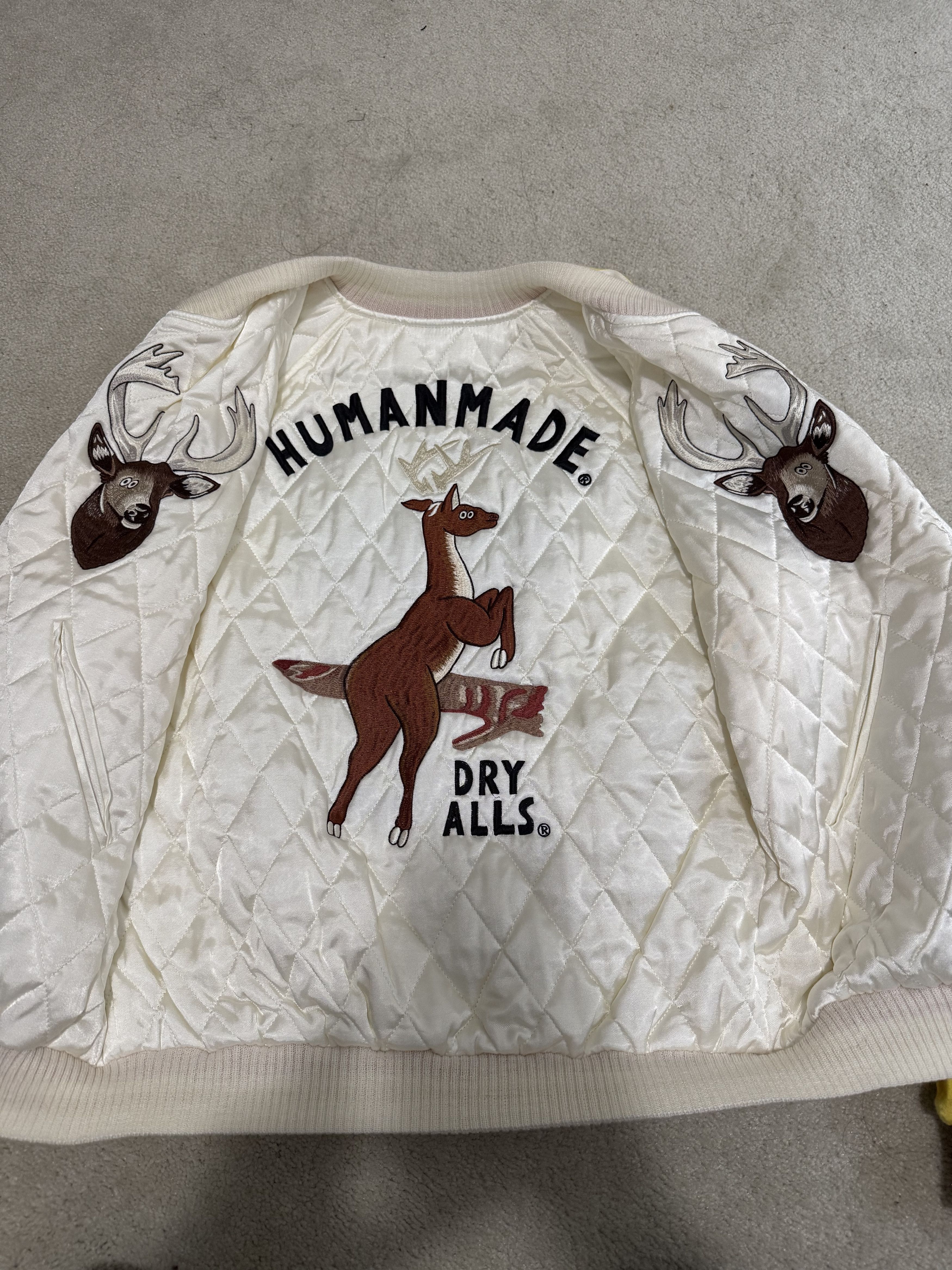 Human Made Human Made Satin Reversible Varsity Jacket Size US S / EU 44-46 / 1 - 3 Thumbnail