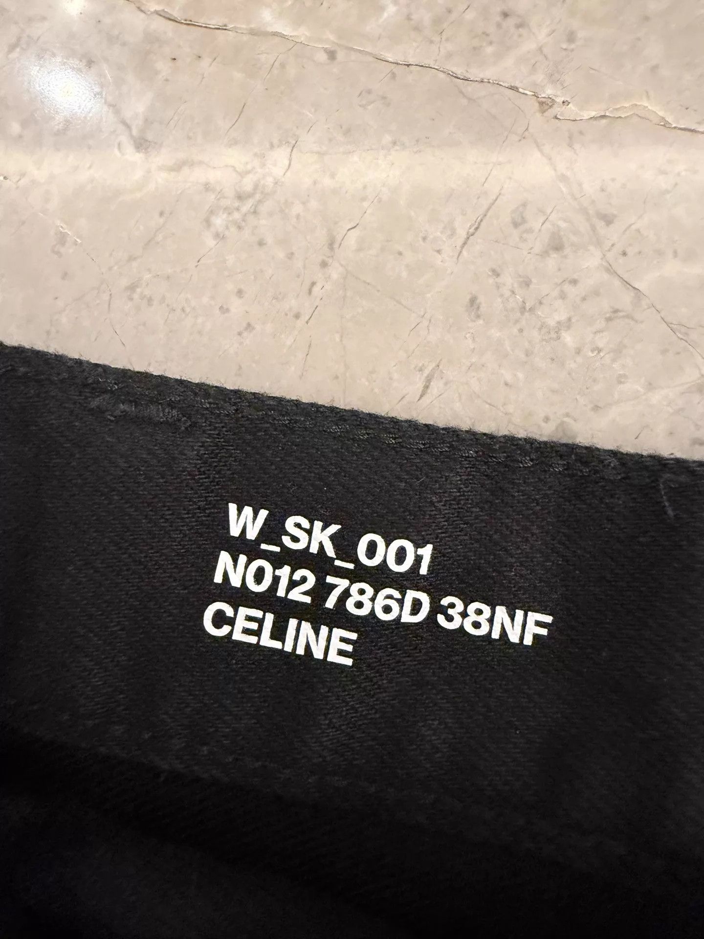 Celine Celine by Hedi Slimane Black Jeans 25 Mint Condition Size 25" / US 0 / IT 36 - 4 Thumbnail