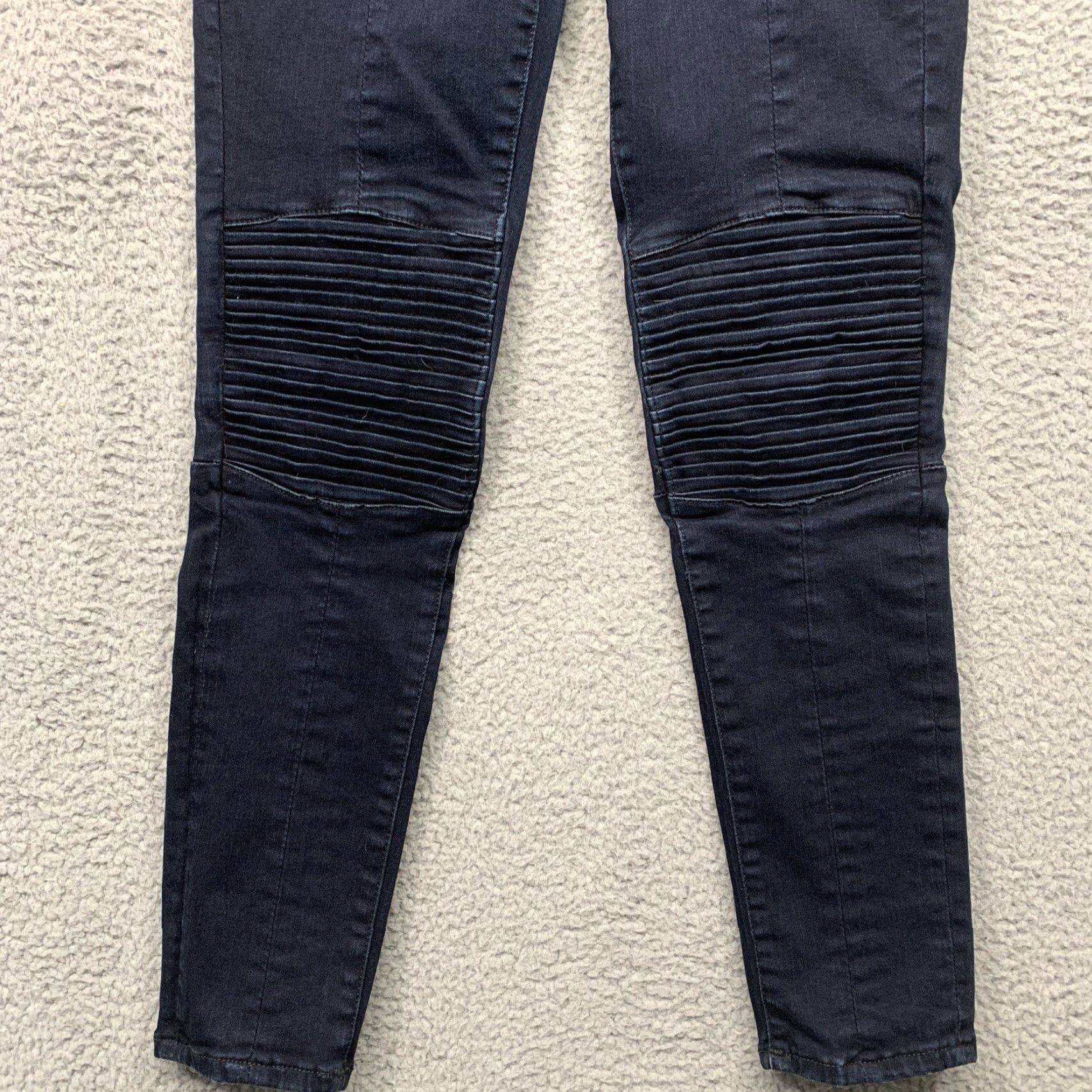 Gap Gap Jeggings Juniors Size 4R Dark Blue True Skinny Denim Jeans High Rise Stretch Size 27" / US 4 / IT 40 - 3 Thumbnail
