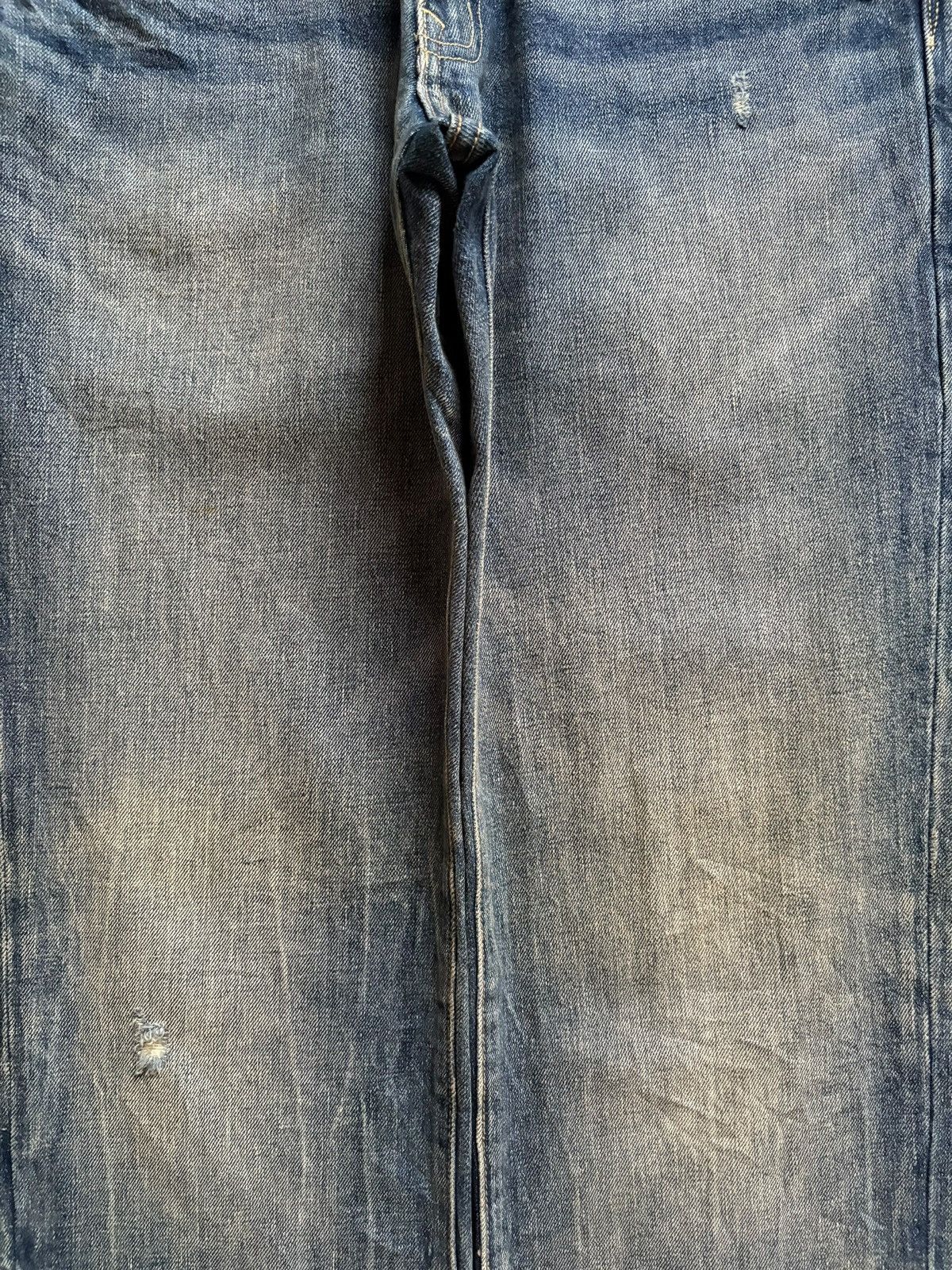 Gap Vintage Gap Rusty Mud Wash Distressed Loose Jeans Size US 33 - 5 Thumbnail