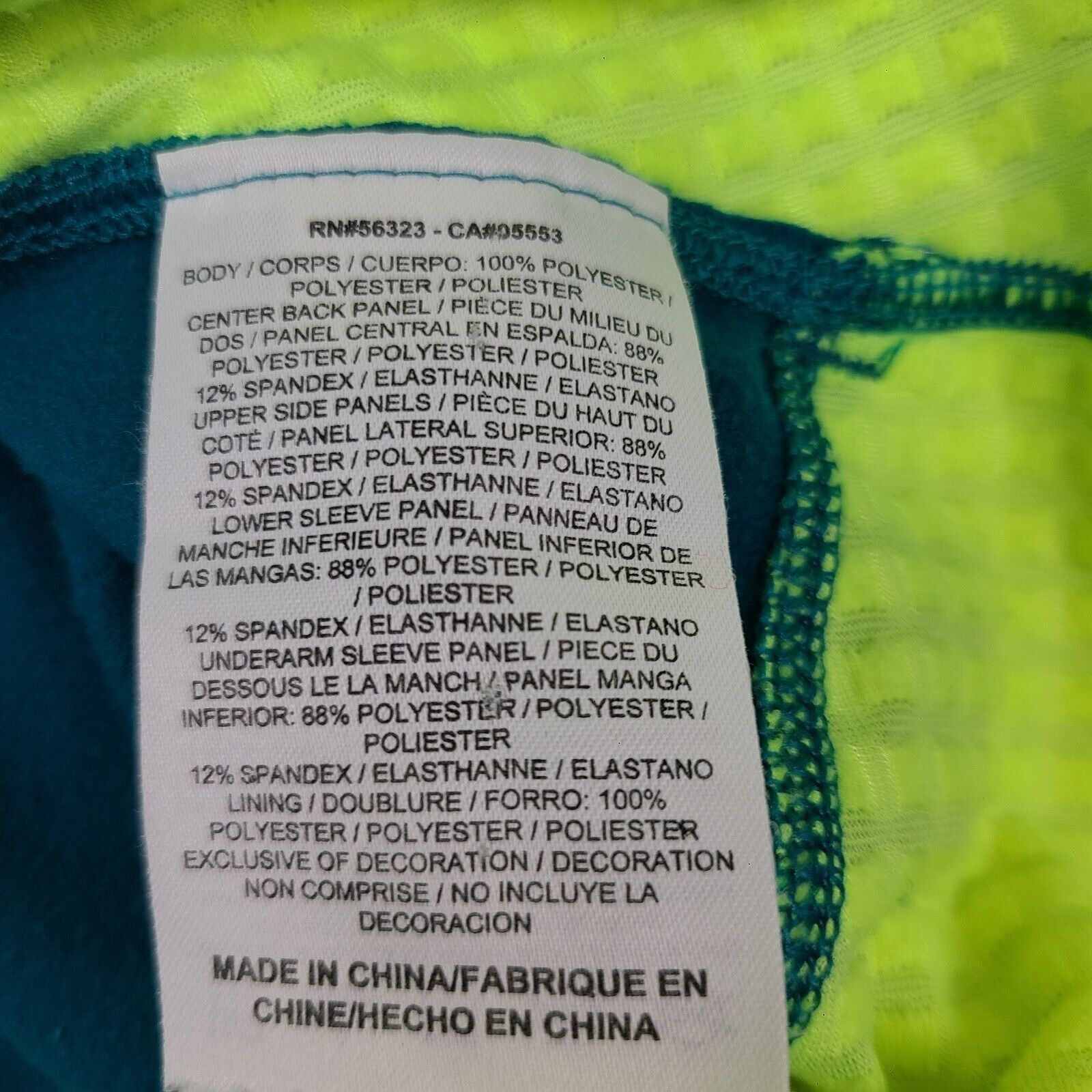 Nike Nike Green Running Jacket with Neon yellow inside Thumb Hole Size M / US 6-8 / IT 42-44 - 9 Thumbnail