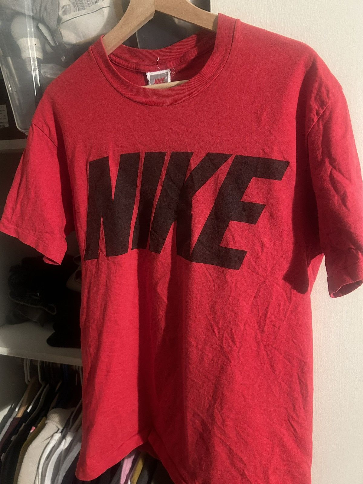 Nike × Vintage Vintage Nike Tee Size US S / EU 44-46 / 1 - 1 Thumbnail