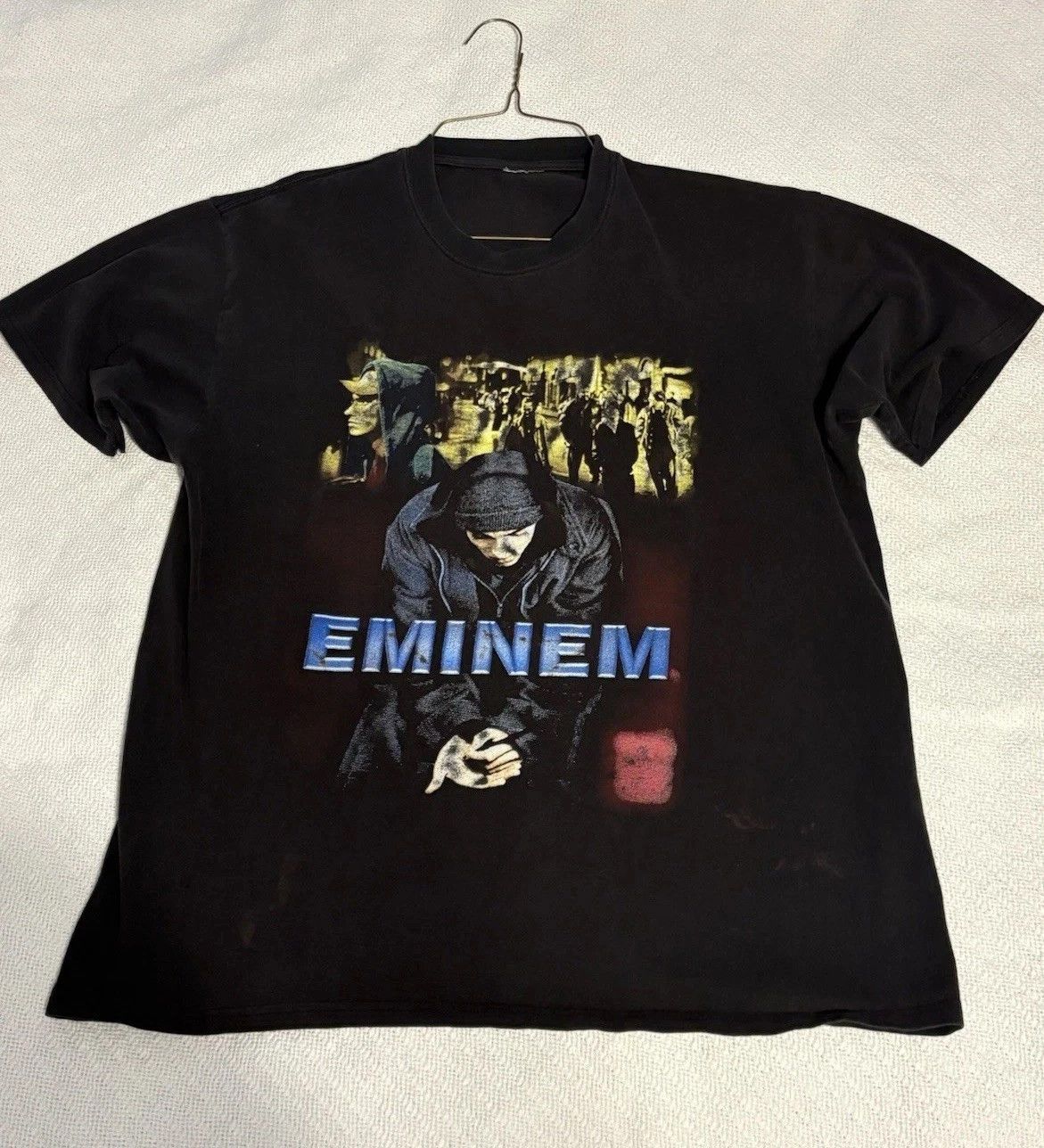 Other Vintage Eminem Shirt Men L Black 8 Mile Promo Faded Y2K Size US L / EU 52-54 / 3 - 1 Thumbnail