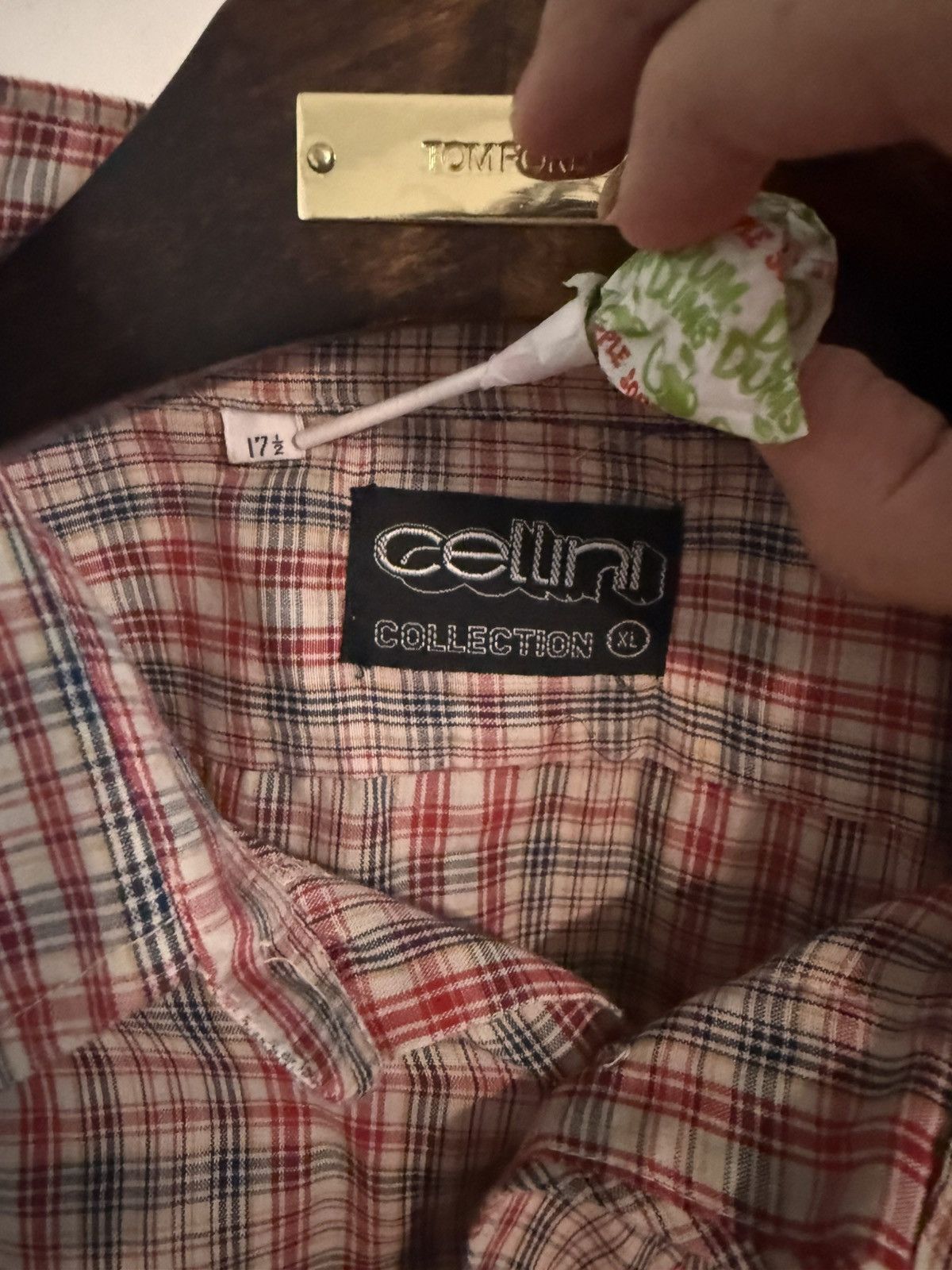 Vintage Vintage Cellini Flannel Size US XL / EU 56 / 4 - 3 Thumbnail