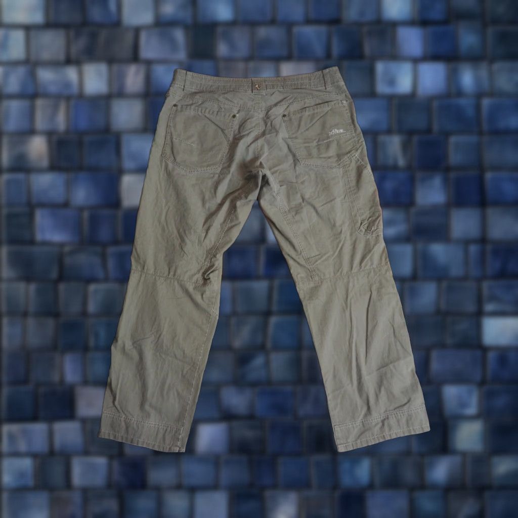 Logo 7 KUHL Revolvr Khaki Beige Outdoor Hiking Pants Mens 36x30 Logo Front Flat Front Canvas Straight Leg Pant Size US 36 / EU 52 - 1 Thumbnail