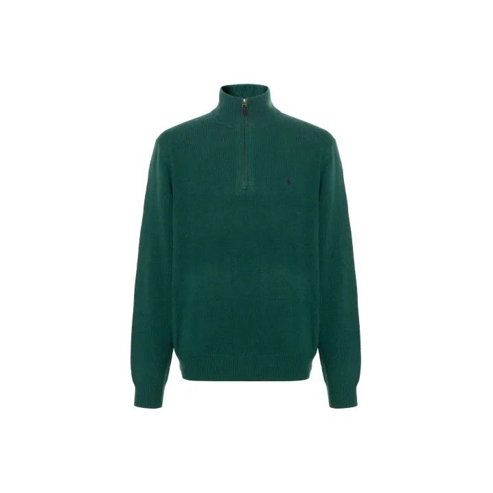Polo Ralph Lauren Polo Ralph Lauren Men's Solid Logo Half-Zip Sweater Size US XL / EU 56 / 4 - 1 Thumbnail