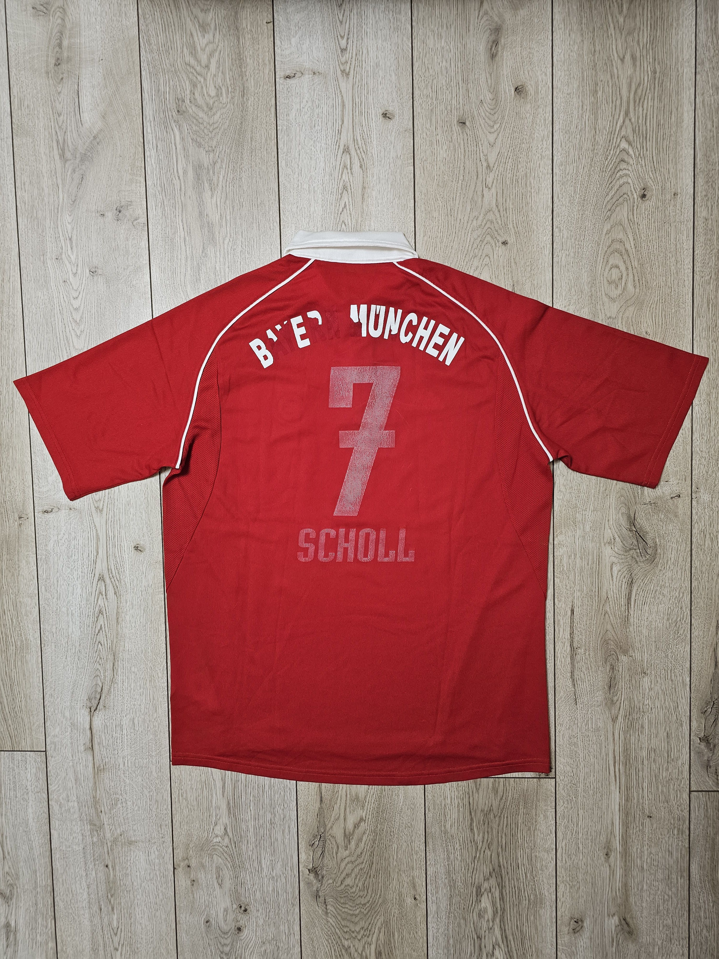 Adidas BAYERN MUNICH 2005 2006 SCHOLL VINTAGE FOOTBALL SOCCER Size US L / EU 52-54 / 3 - 2 Thumbnail